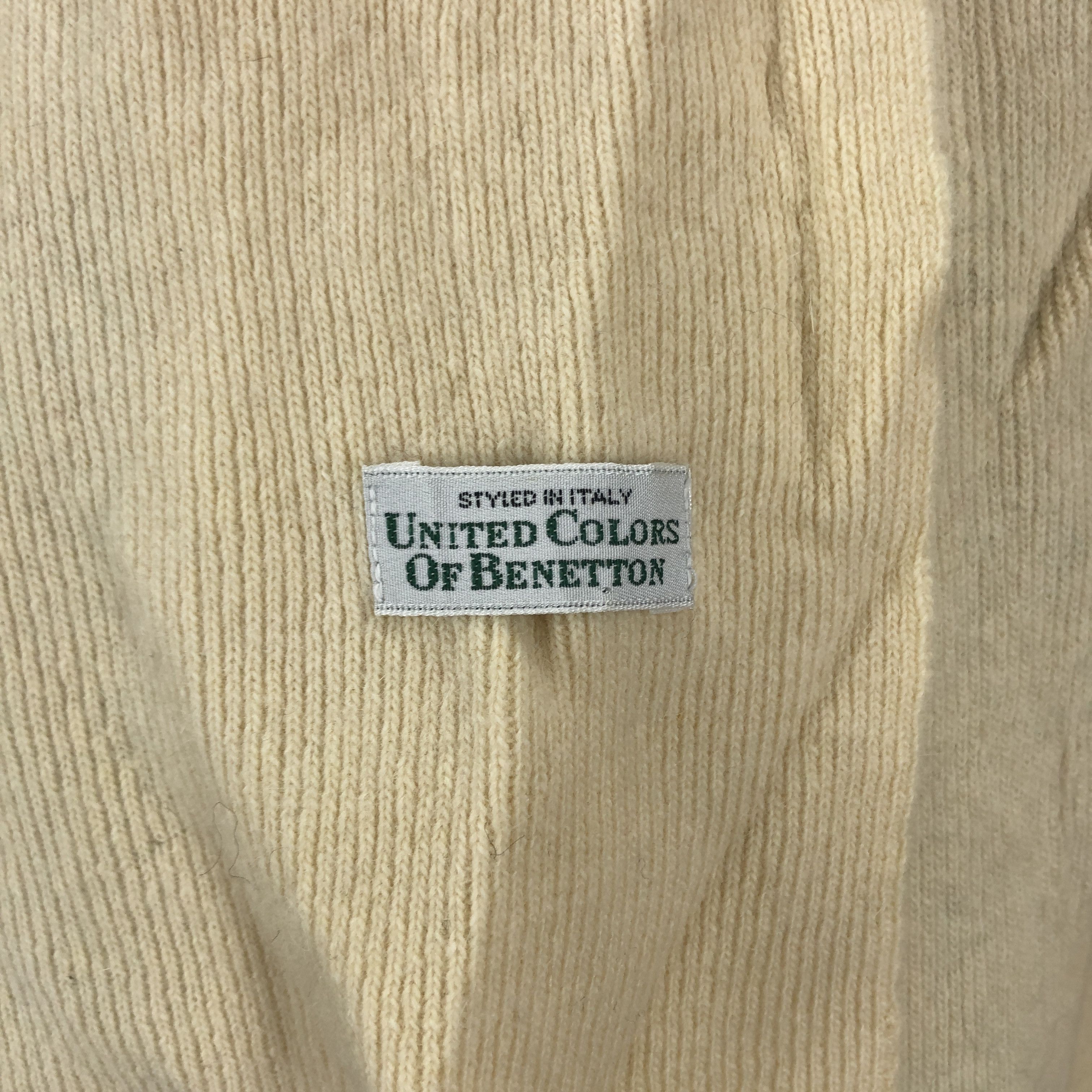 Benetton UNITED COLORS OF BENETTON Muffler Scarf #0948/AG Size ONE SIZE - 3 Thumbnail