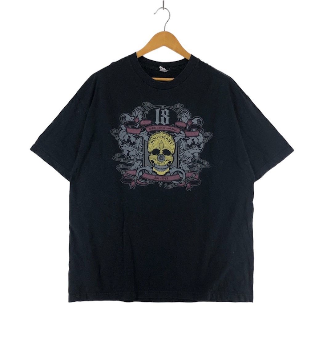 AAA SOUTHEAST WATTS Crew Neck T Shirt #0965-32 Size US XL / EU 56 / 4 - 1 Thumbnail