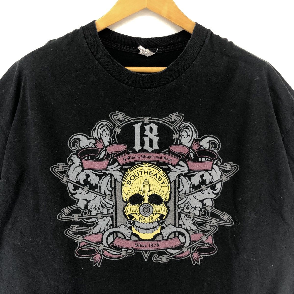 AAA SOUTHEAST WATTS Crew Neck T Shirt #0965-32 Size US XL / EU 56 / 4 - 2 Thumbnail