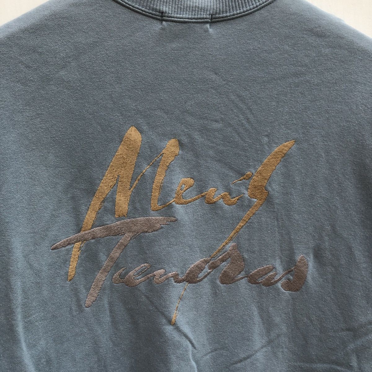 Japanese Brand MENS TENORAS Crew Neck Sweatshirt #0918-30 Size US L / EU 52-54 / 3 - 2 Thumbnail