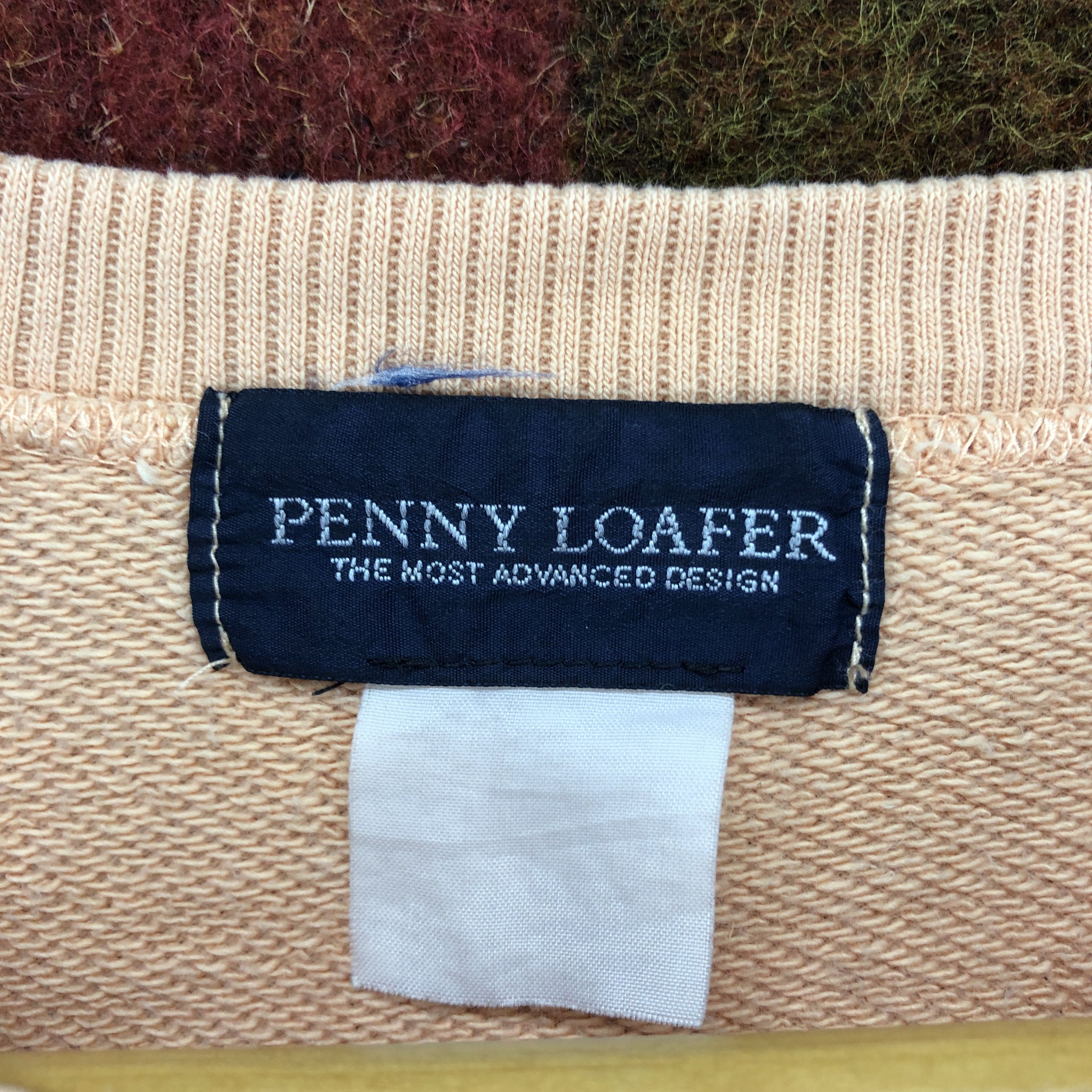 Vintage Vintage PENNY LOAFER Crew Neck Sweatshirt #0714/AE Size US M / EU 48-50 / 2 - 5 Thumbnail
