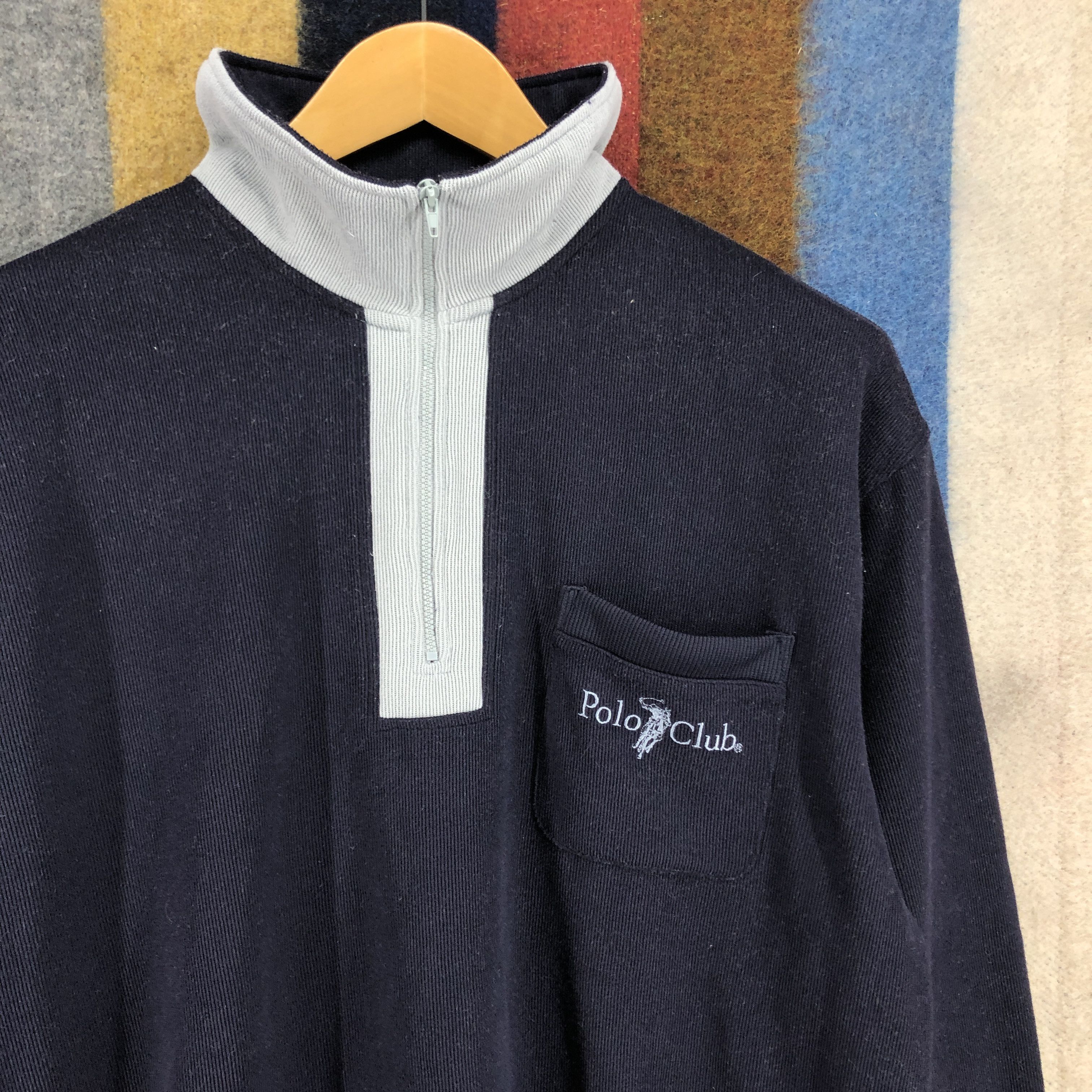 Other POLO CLUB Single Pocket Sweatshirt #0498/U Size US L / EU 52-54 / 3 - 2 Thumbnail