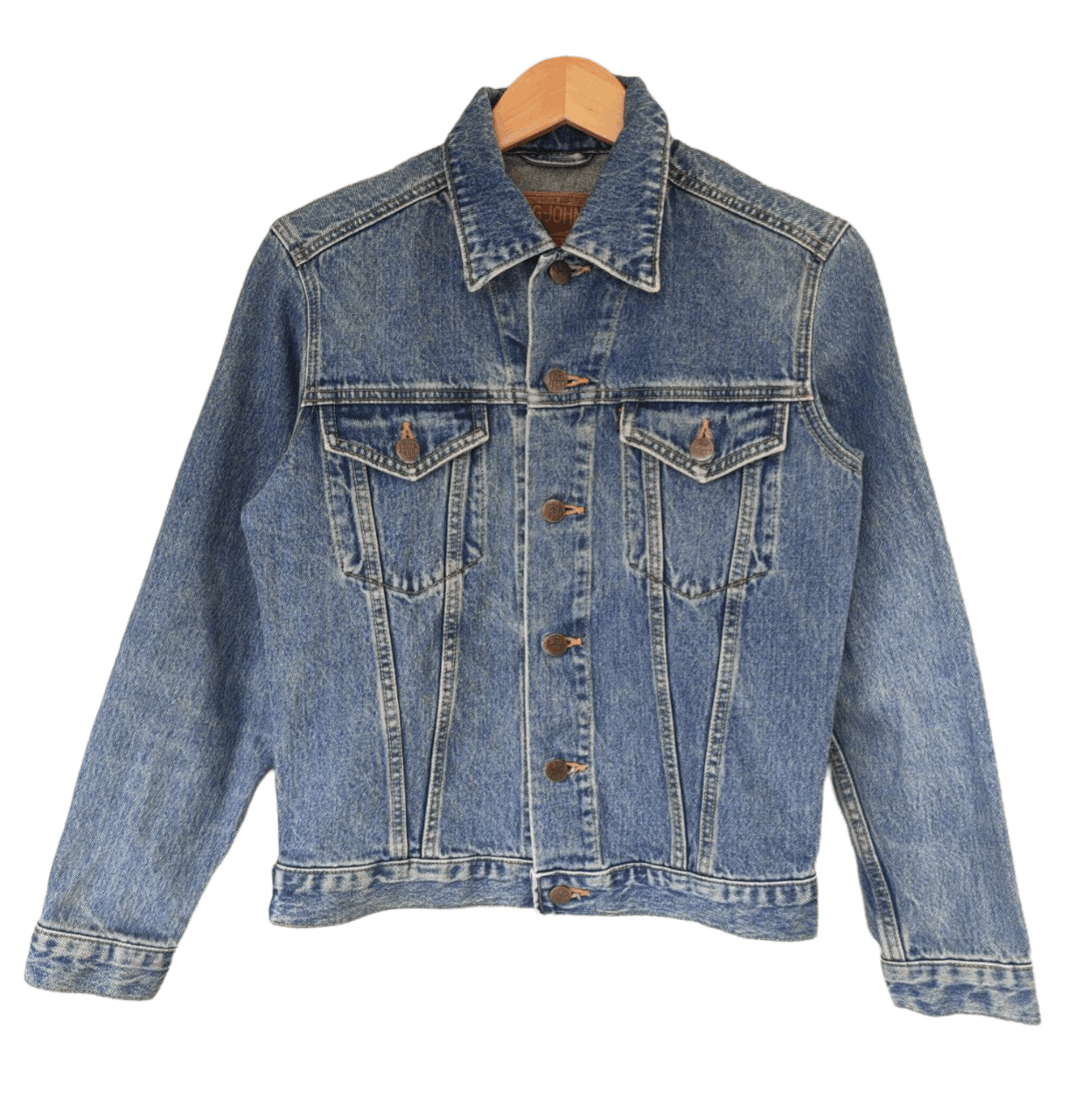Big John Vintage Big John Denim Jacket Size US S / EU 44-46 / 1 - 1 Thumbnail