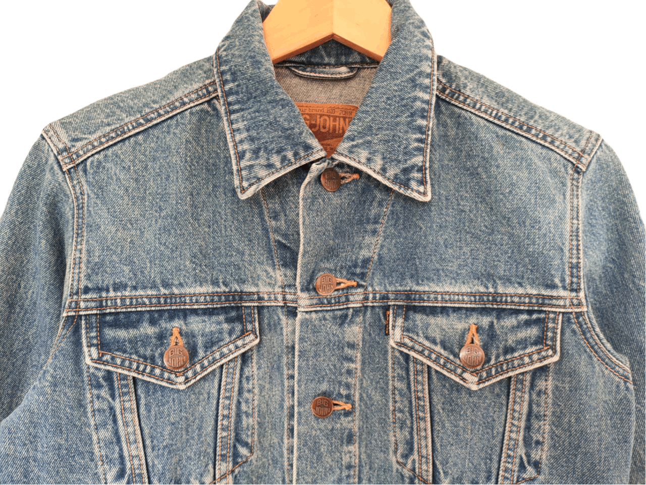 Big John Vintage Big John Denim Jacket Size US S / EU 44-46 / 1 - 3 Thumbnail