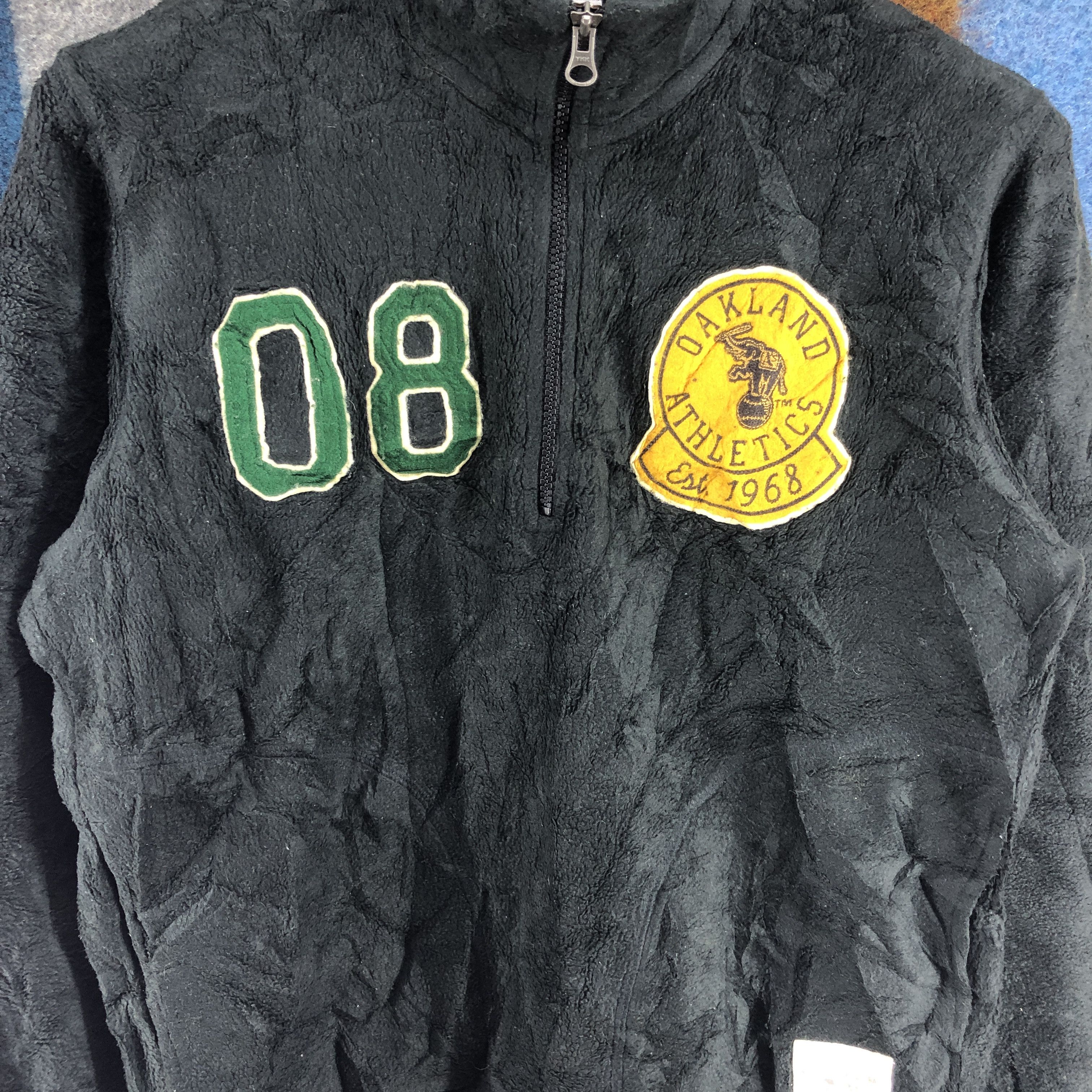 Uniqlo MLB OAKLAND ATHLETICS x UNIQLO Fleece #0103/F Size US M / EU 48-50 / 2 - 2 Thumbnail