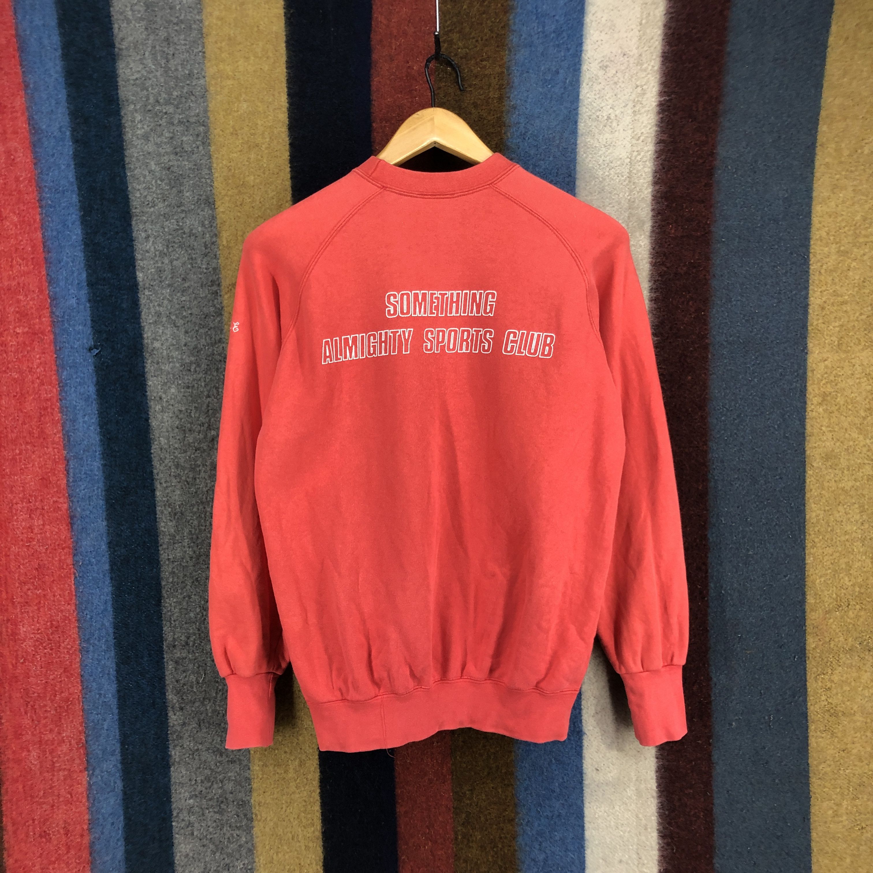 Vintage 90s Something Almighty Sports Club by UNCLE SHIRTS #0542/W Size US S / EU 44-46 / 1 - 1 Thumbnail
