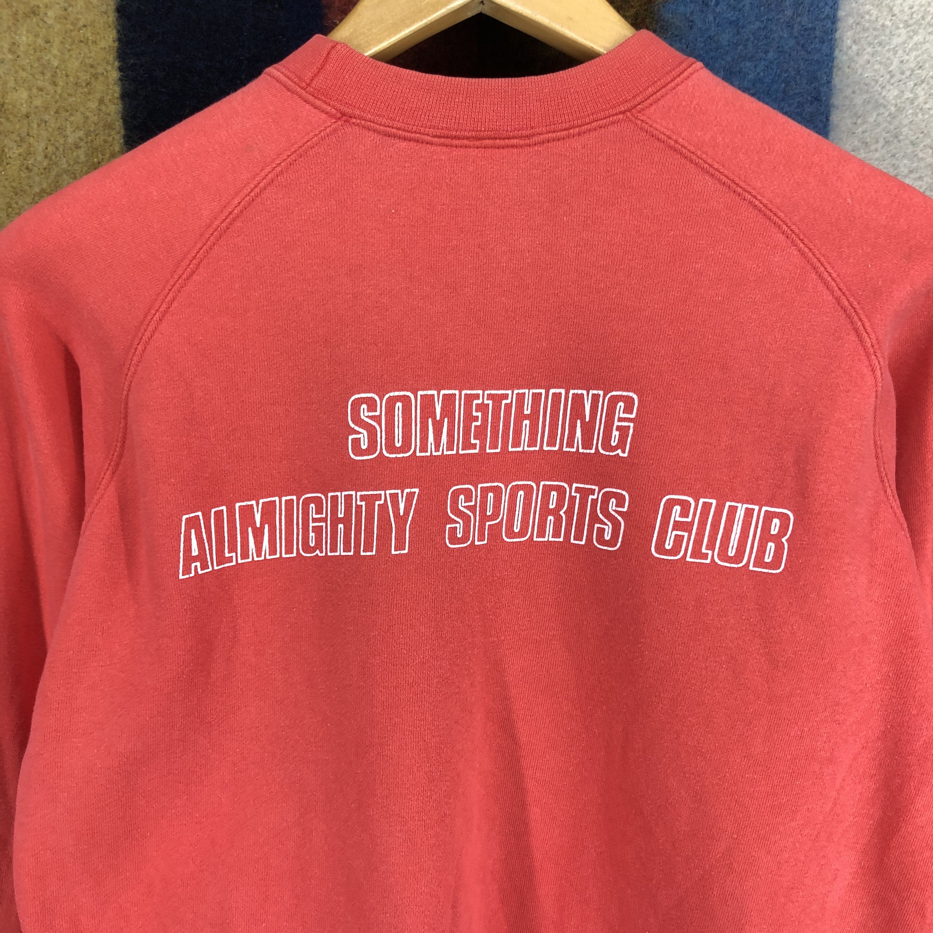 Vintage 90s Something Almighty Sports Club by UNCLE SHIRTS #0542/W Size US S / EU 44-46 / 1 - 2 Thumbnail
