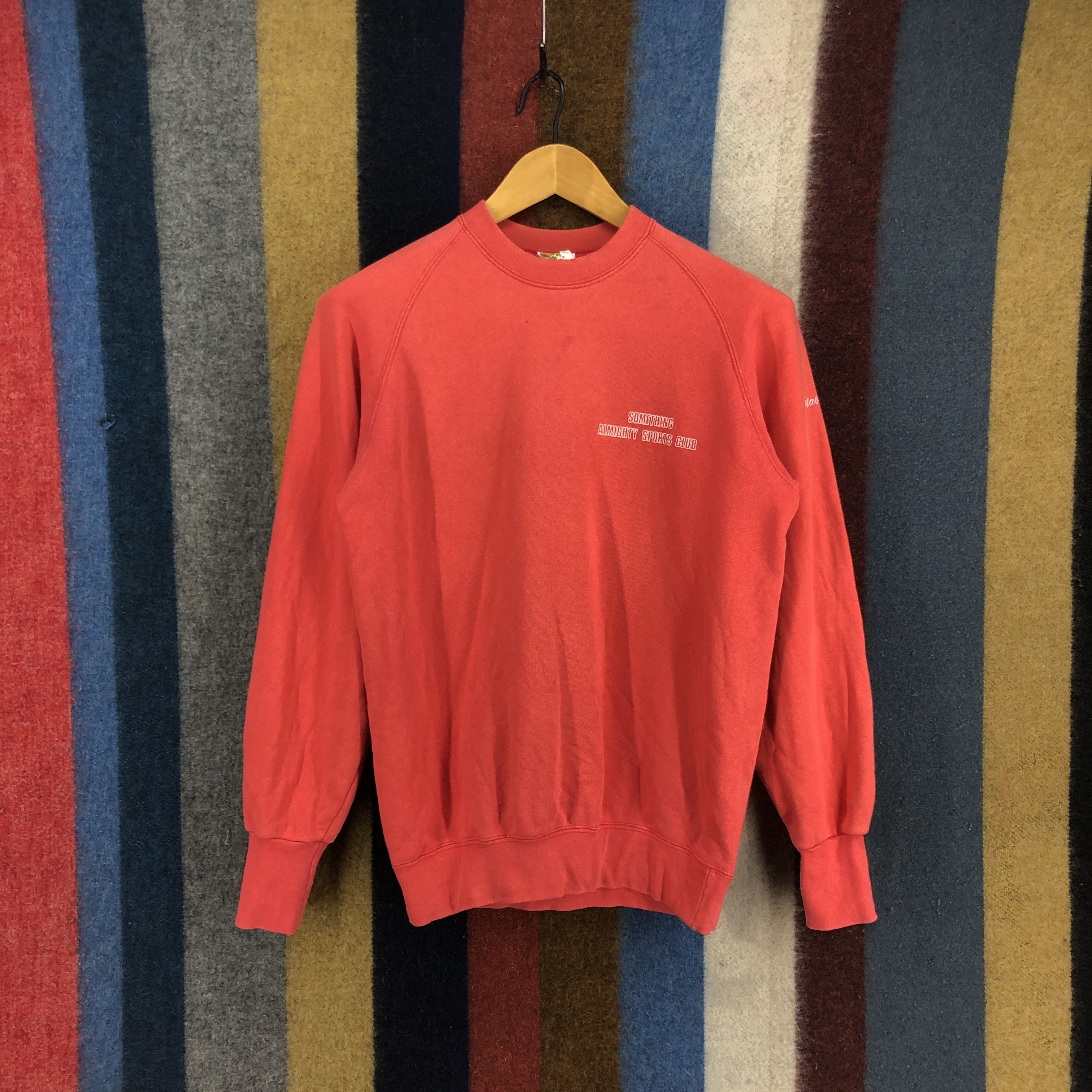 Vintage 90s Something Almighty Sports Club by UNCLE SHIRTS #0542/W Size US S / EU 44-46 / 1 - 3 Thumbnail