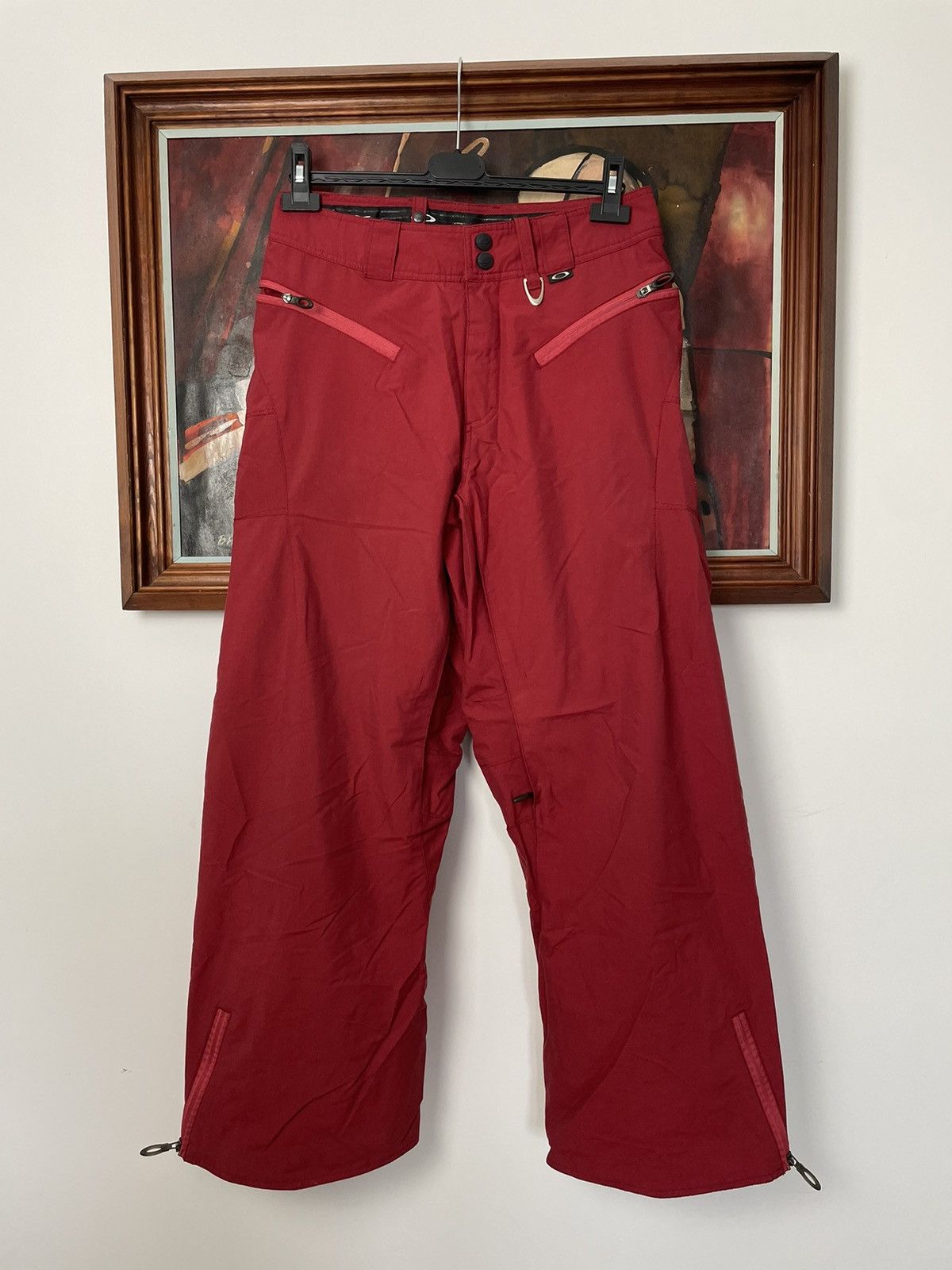 Oakley Vintage Oakley Cargo Pocket Ski Pants Rare Streetwear Hype Size US 30 / EU 46 - 1 Thumbnail