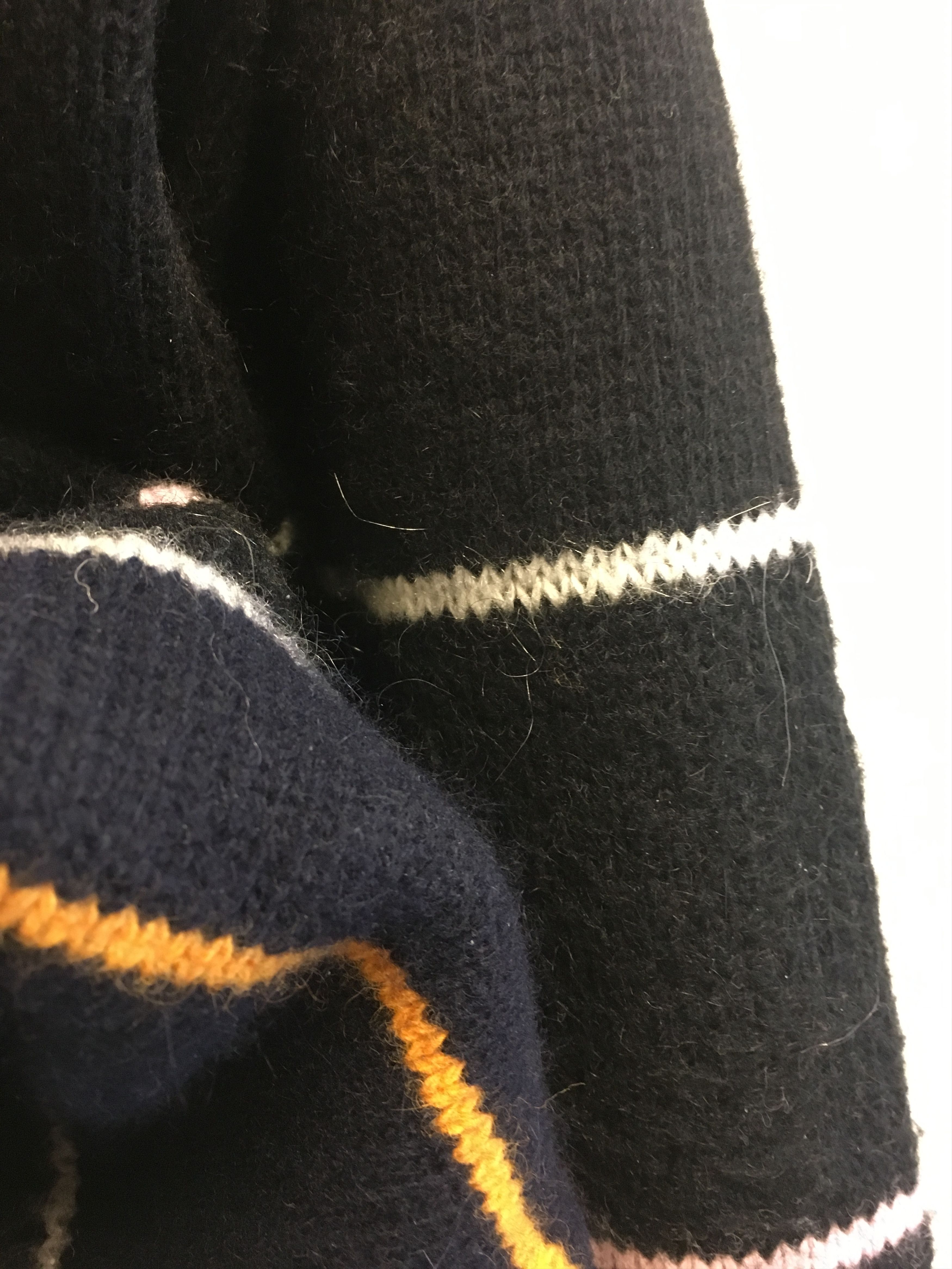 Raf Simons Raf Simons 2013 A/W Color Striped Wool Knit Sweater Size US S / EU 44-46 / 1 - 7 Thumbnail