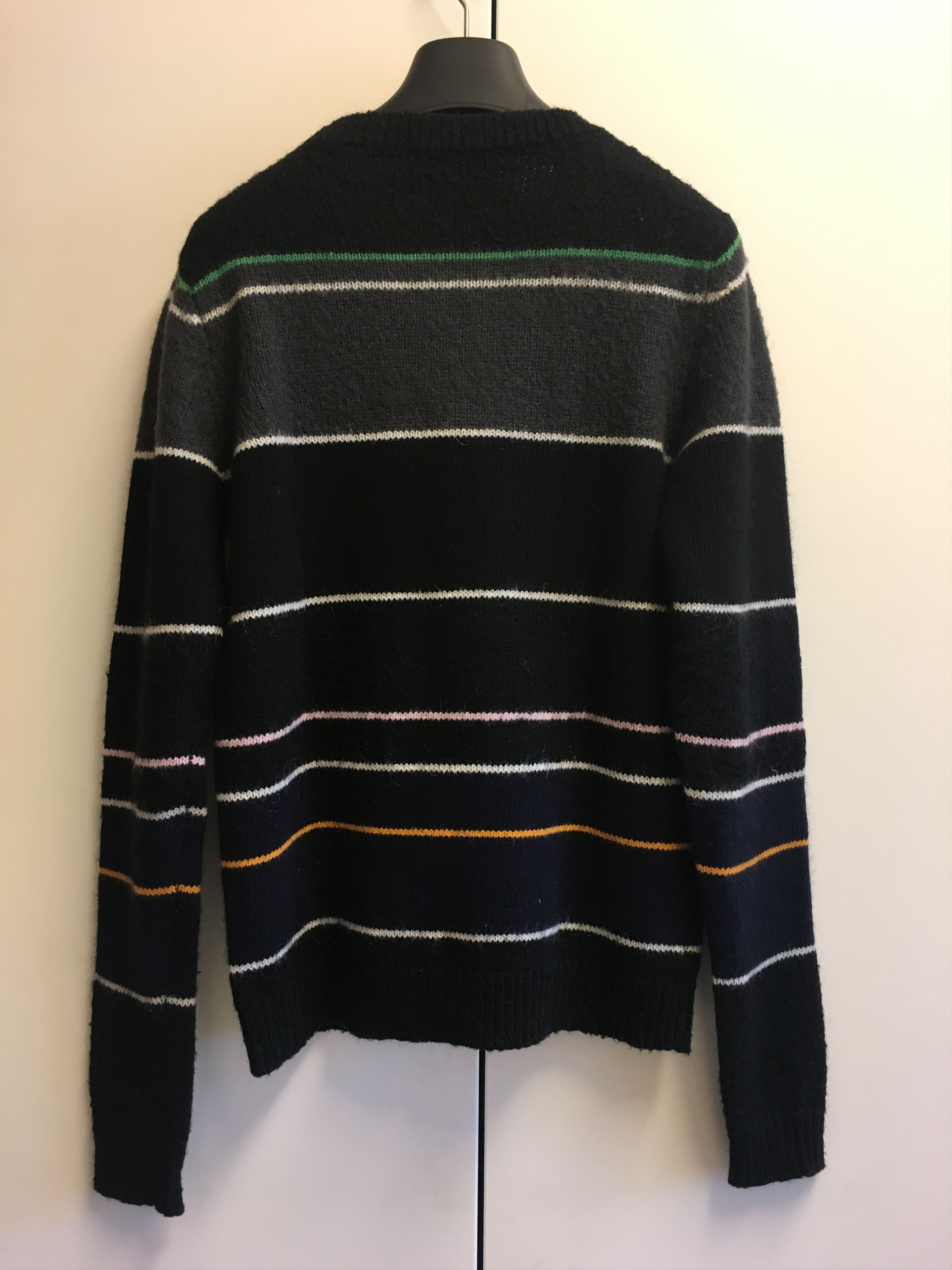 Raf Simons Raf Simons 2013 A/W Color Striped Wool Knit Sweater Size US S / EU 44-46 / 1 - 4 Thumbnail