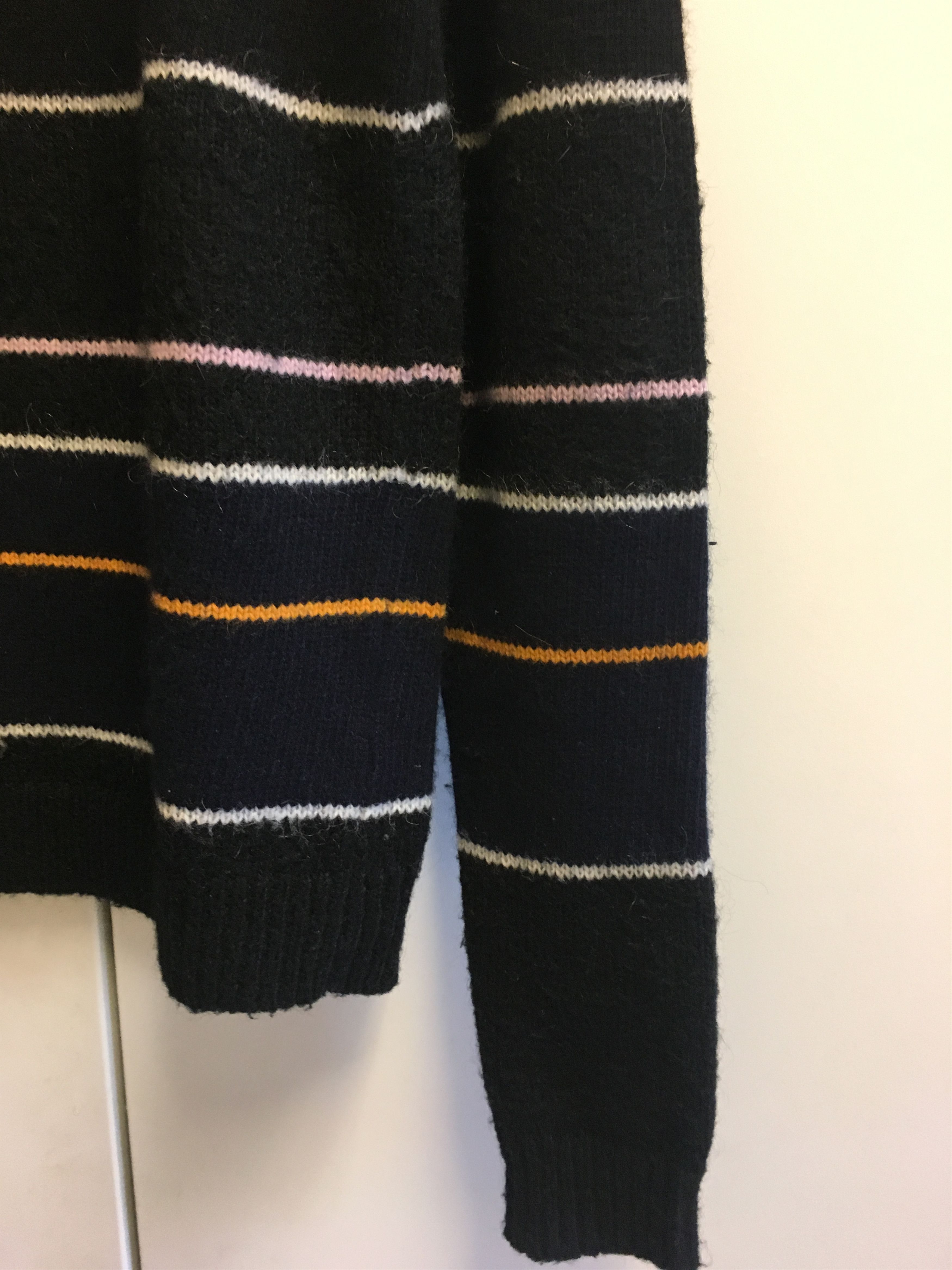 Raf Simons Raf Simons 2013 A/W Color Striped Wool Knit Sweater Size US S / EU 44-46 / 1 - 6 Thumbnail