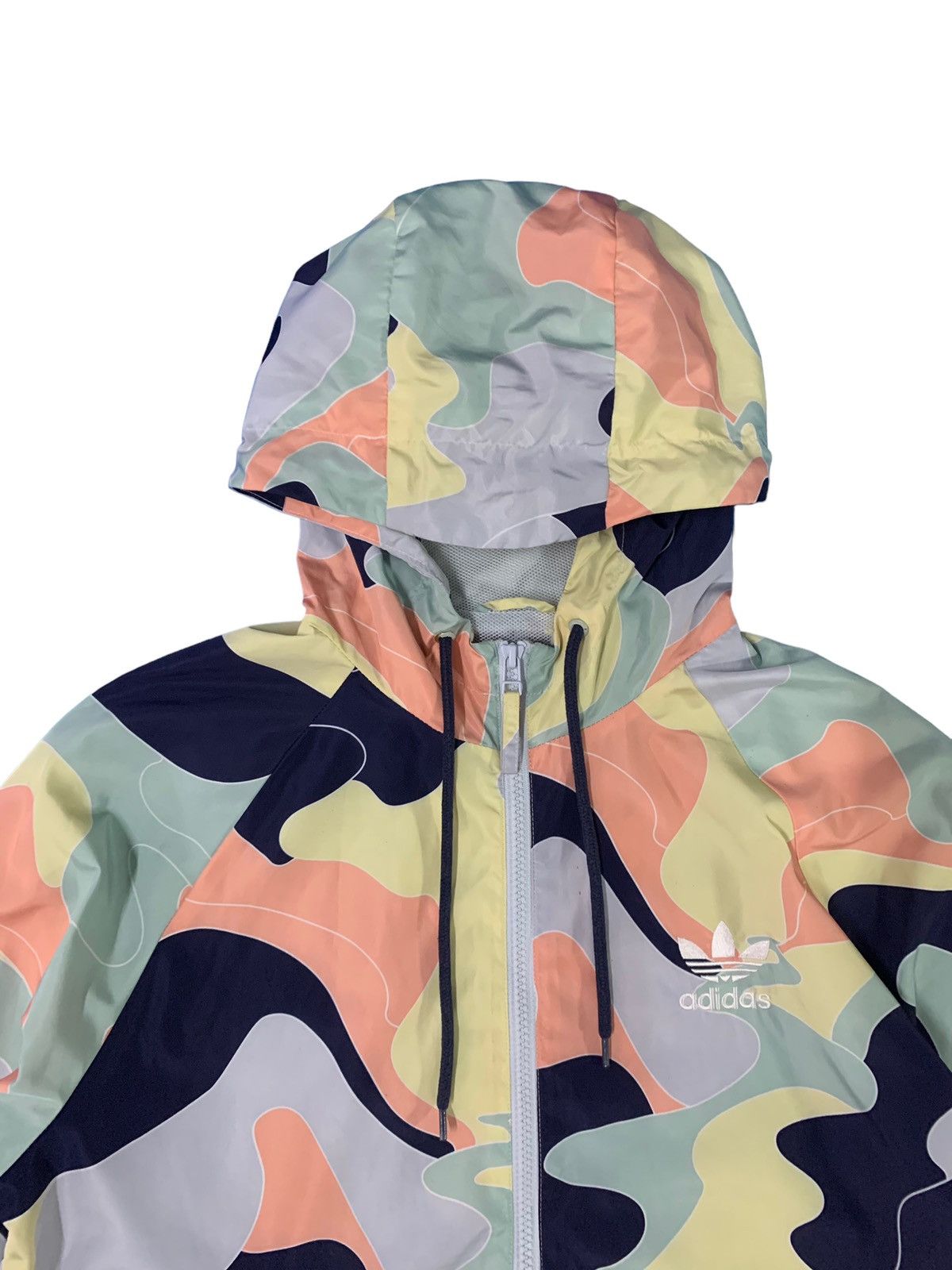 Adidas Pastel Camo HZA Valley Packable Windbreaker