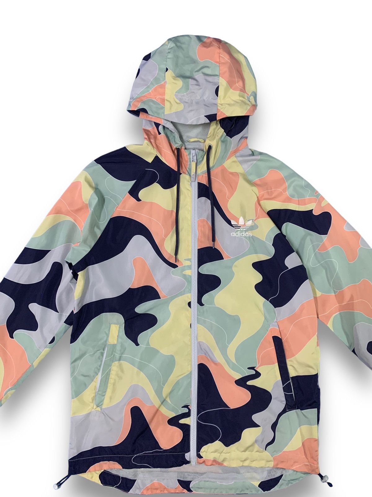 Adidas Adidas Pastel Camo HZA Valley Packable Windbreaker Size US M / EU 48-50 / 2 - 6 Thumbnail