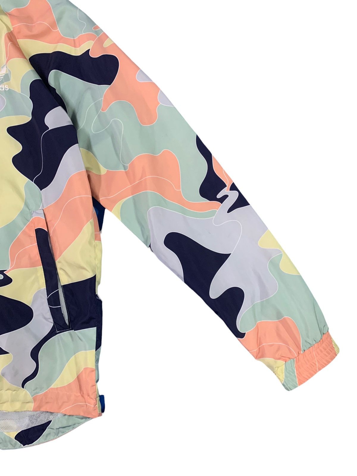 Adidas Pastel Camo HZA Valley Packable Windbreaker