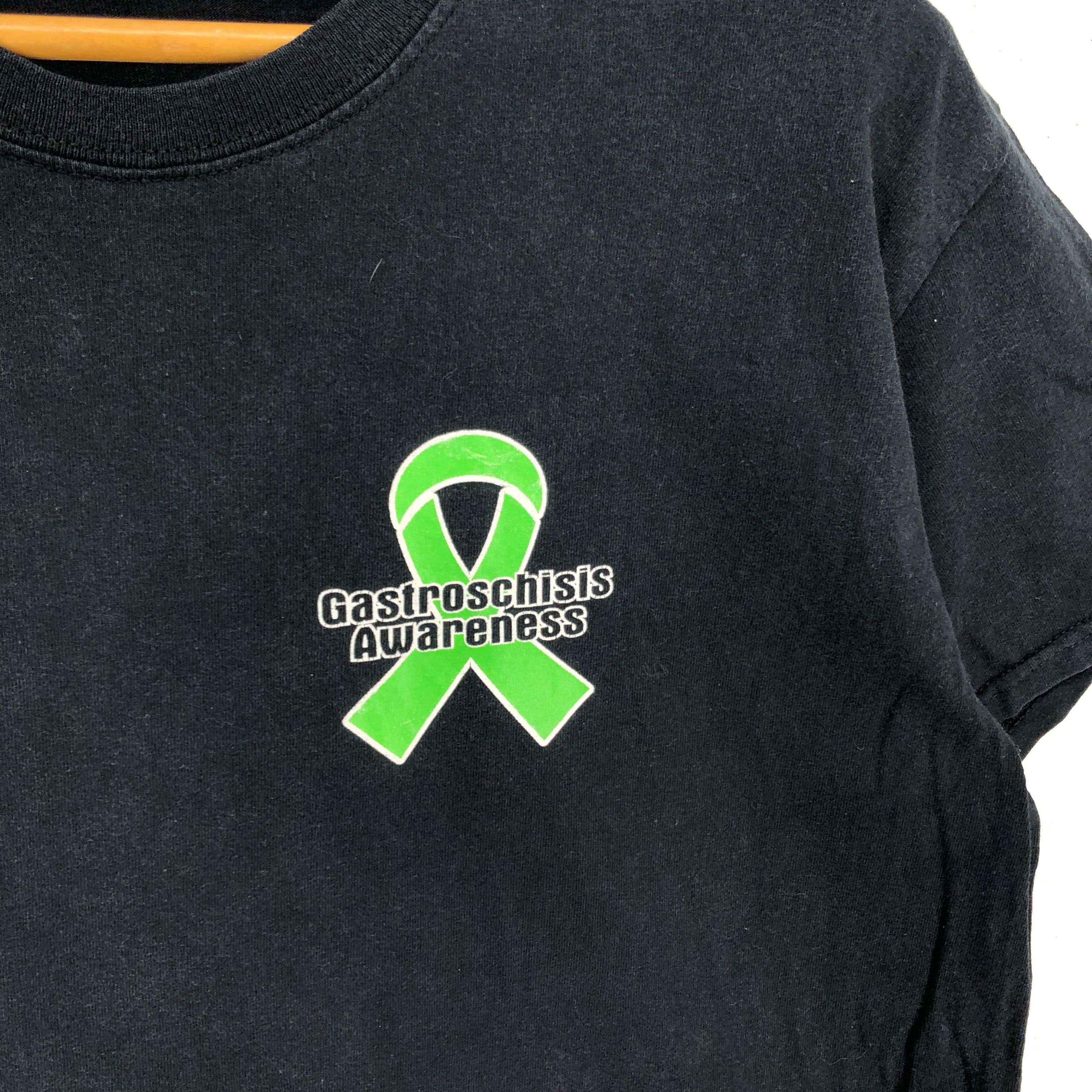 Gildan GASTROSCHISIS AWARENESS Crew Neck T Shirt #1627-60 Size US L / EU 52-54 / 3 - 4 Thumbnail