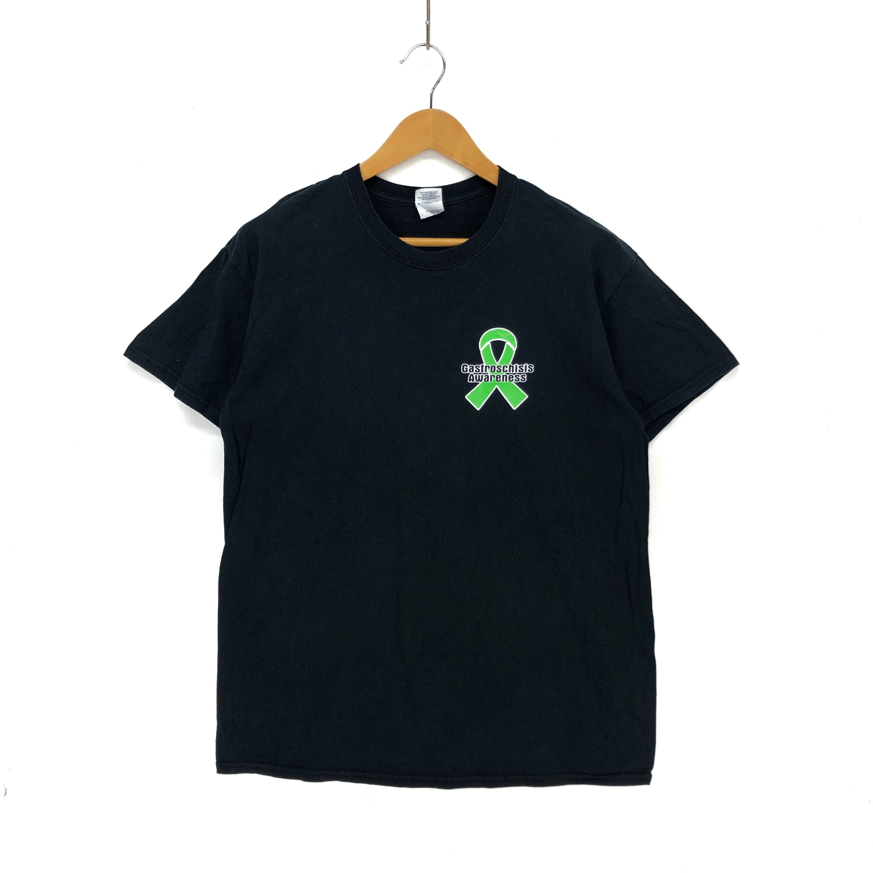 Gildan GASTROSCHISIS AWARENESS Crew Neck T Shirt #1627-60 Size US L / EU 52-54 / 3 - 3 Thumbnail