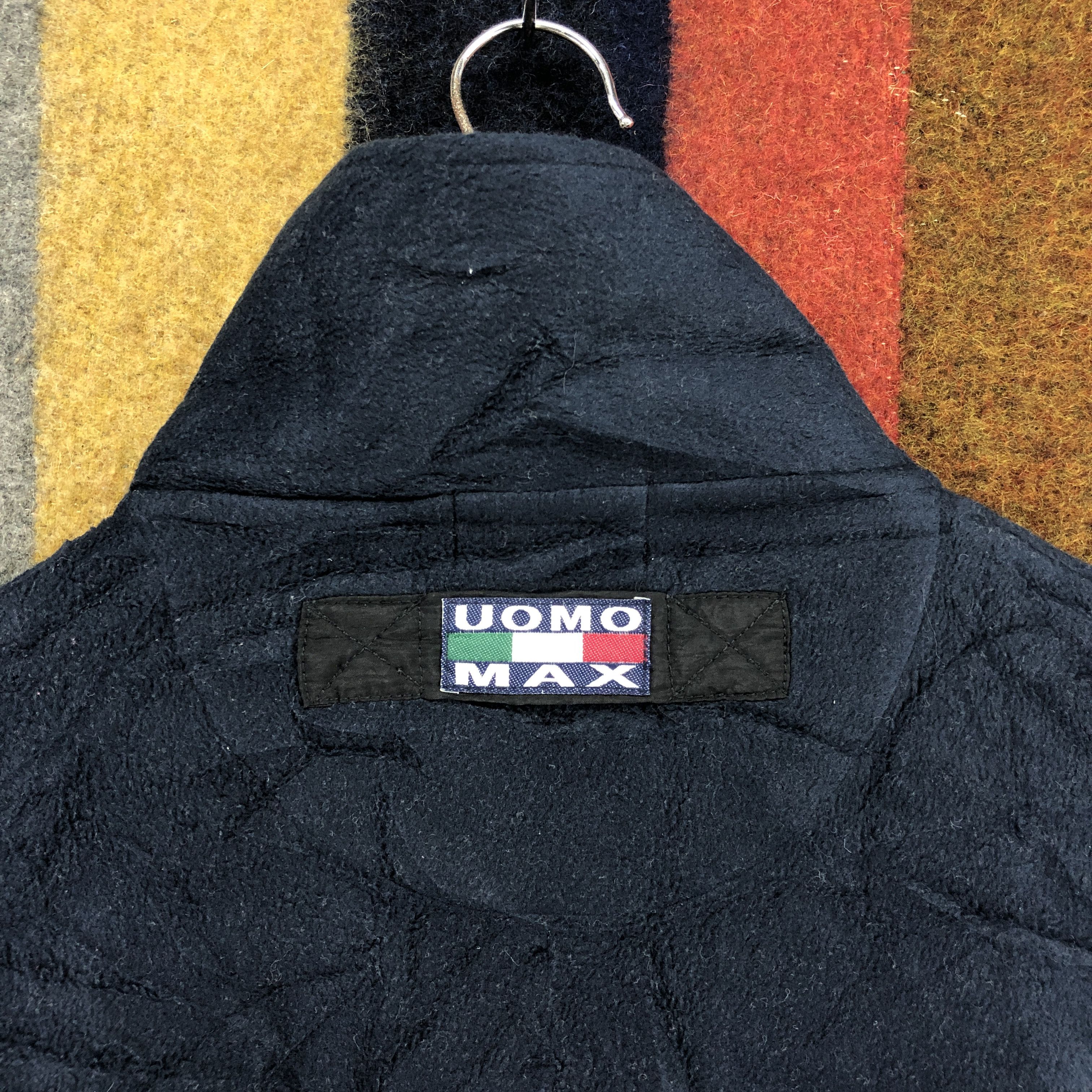 Other UOMO MAX ATHLETICS Turtle Neck Zipper Fleece #057/C Size US L / EU 52-54 / 3 - 8 Thumbnail