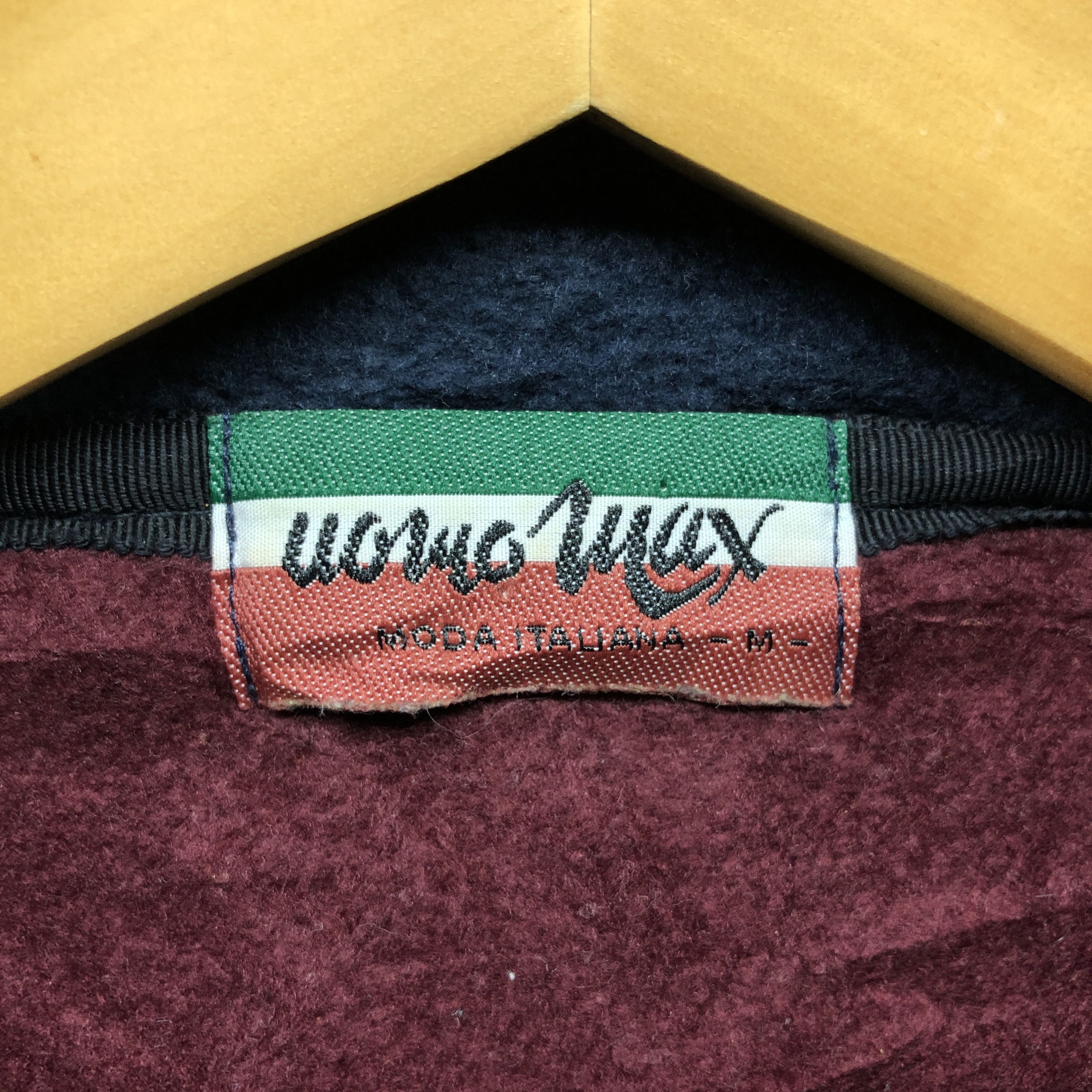 Other UOMO MAX ATHLETICS Turtle Neck Zipper Fleece #057/C Size US L / EU 52-54 / 3 - 4 Thumbnail