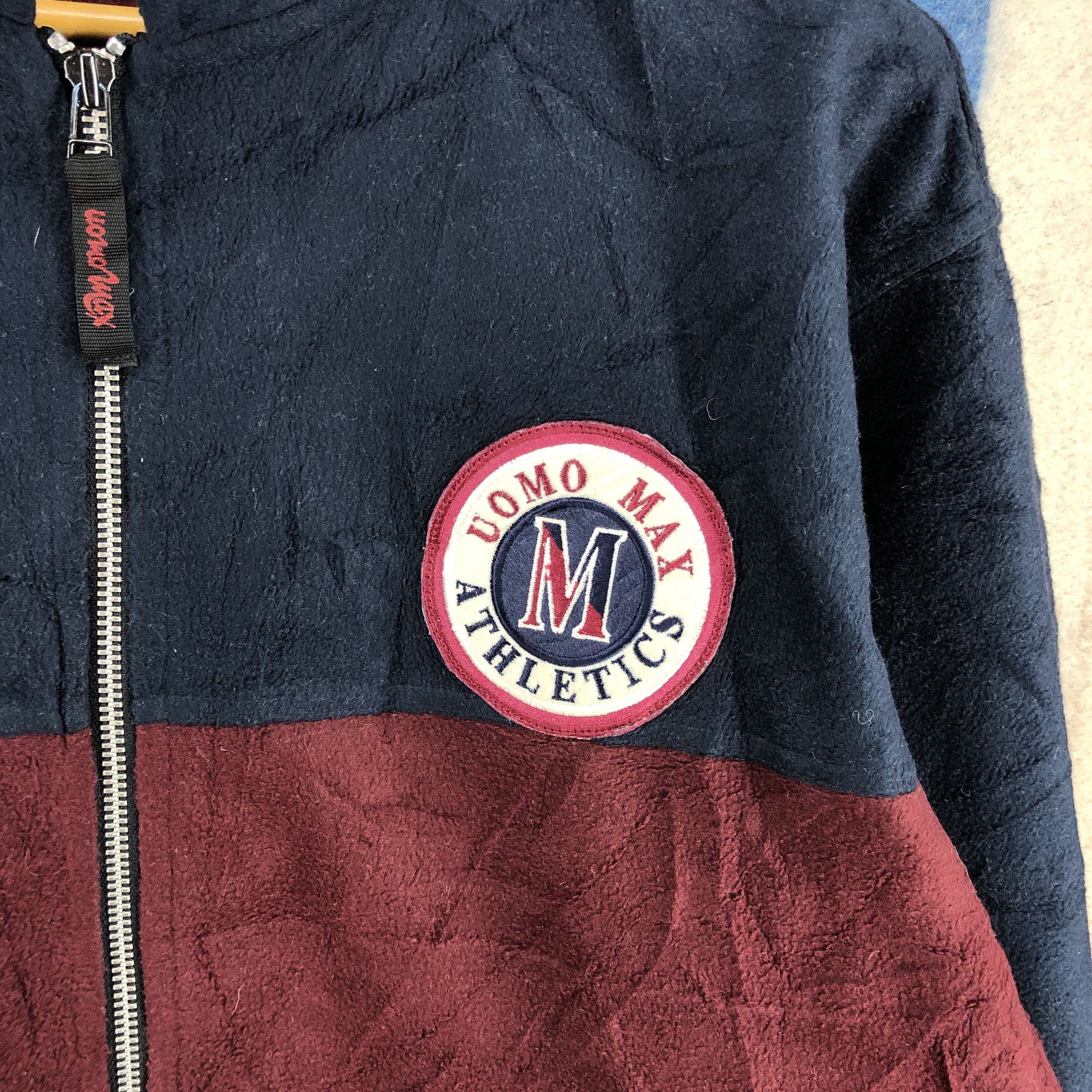 Other UOMO MAX ATHLETICS Turtle Neck Zipper Fleece #057/C Size US L / EU 52-54 / 3 - 2 Thumbnail