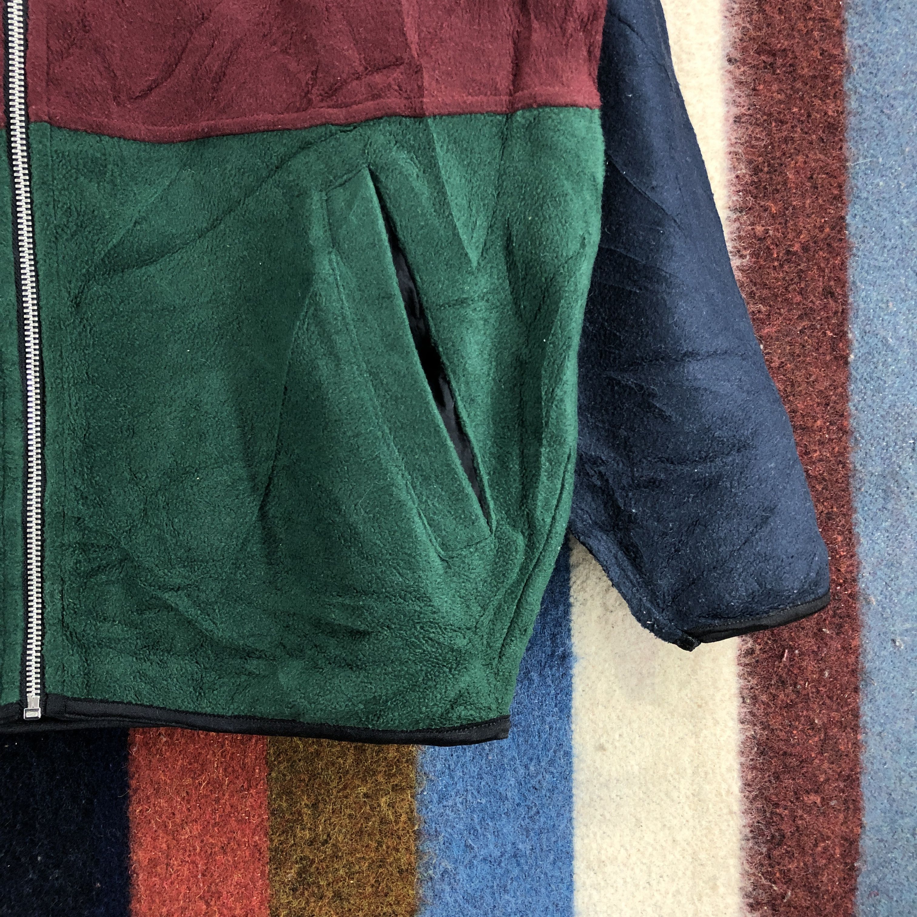 Other UOMO MAX ATHLETICS Turtle Neck Zipper Fleece #057/C Size US L / EU 52-54 / 3 - 3 Thumbnail