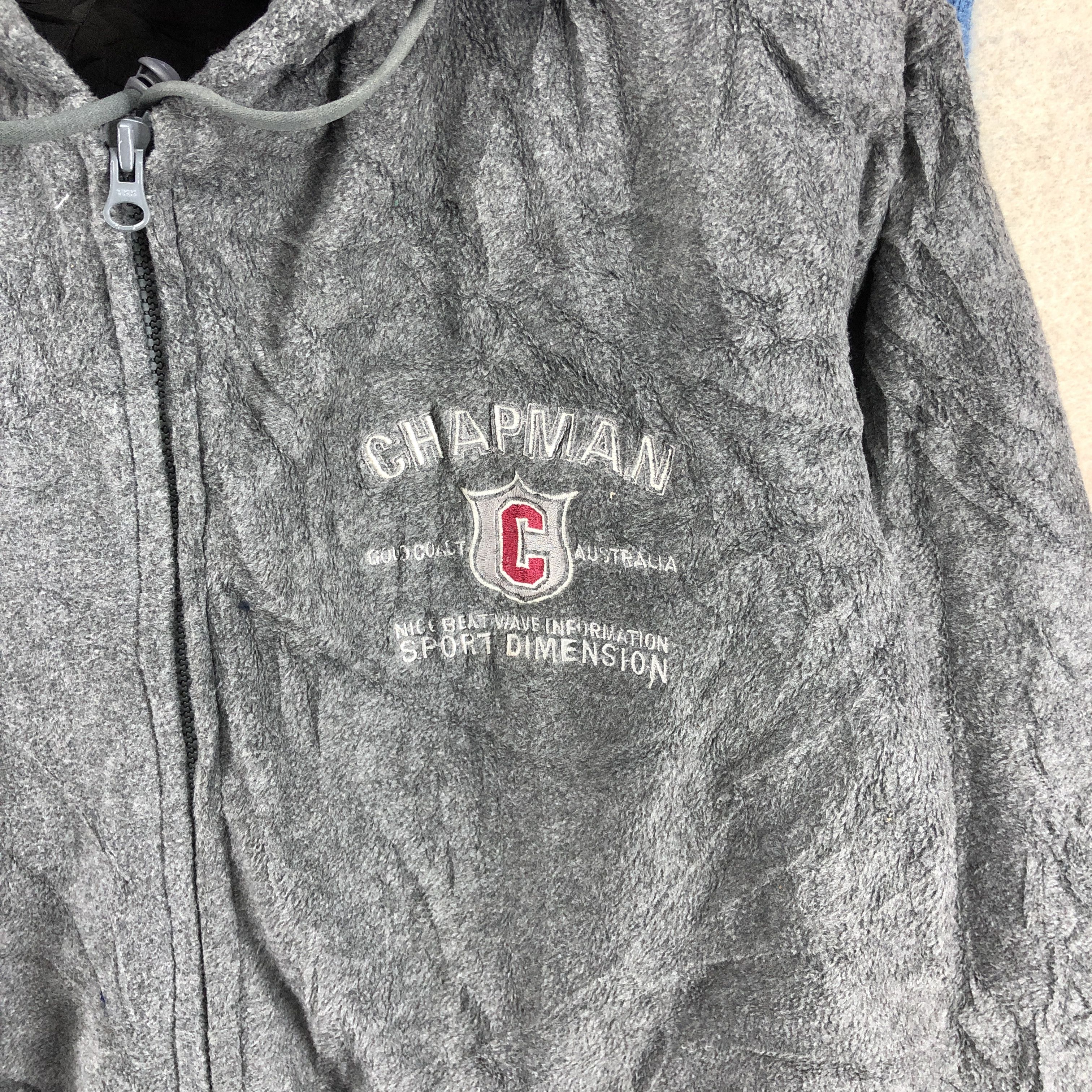 Mizuno CHAPMAN AUSTRALIA Zipper Hoodie Fleece #085/E Size US M / EU 48-50 / 2 - 2 Thumbnail