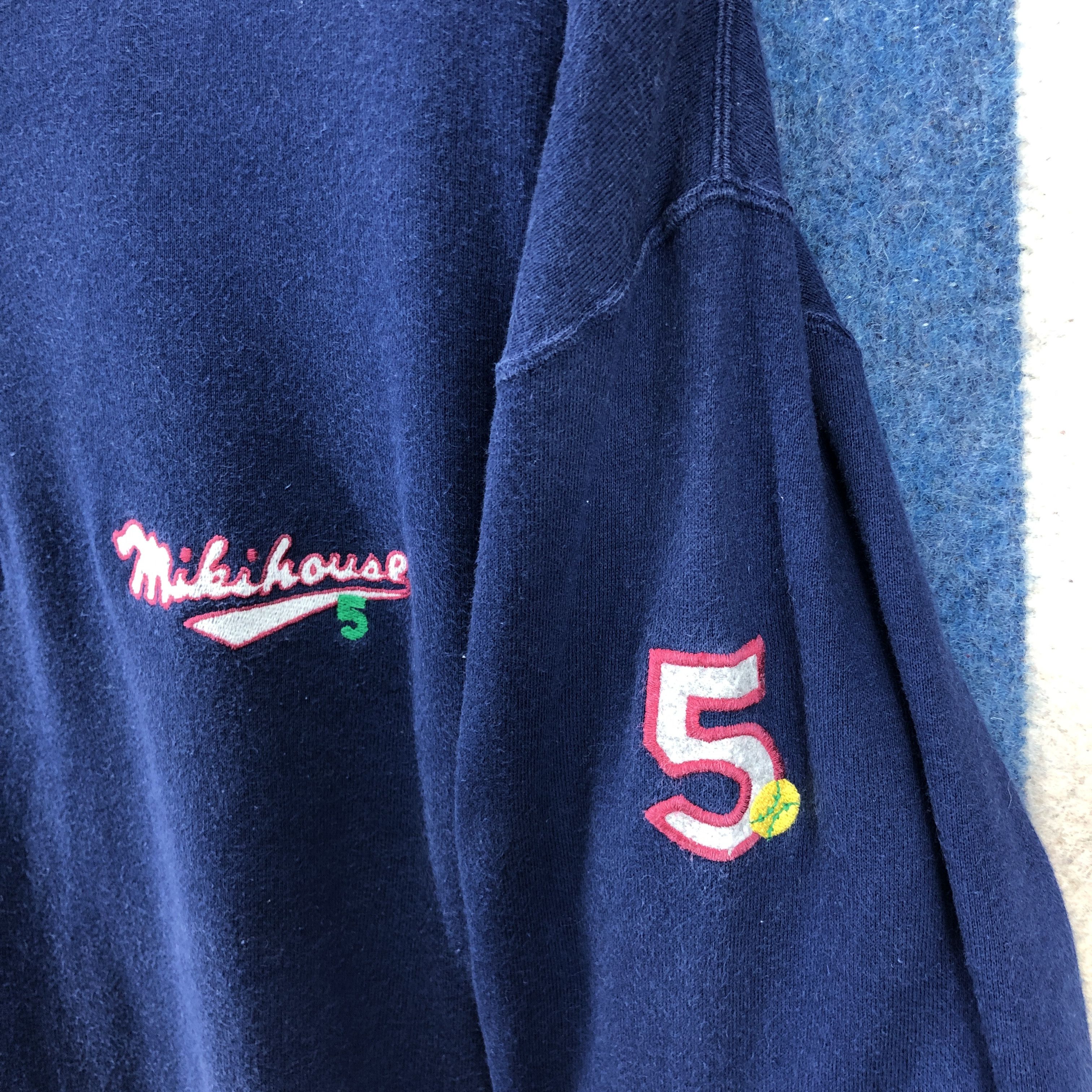 Japanese Brand MIKI HOUSE Turtle Neck Sweatshirt #0283/N Size US M / EU 48-50 / 2 - 5 Thumbnail