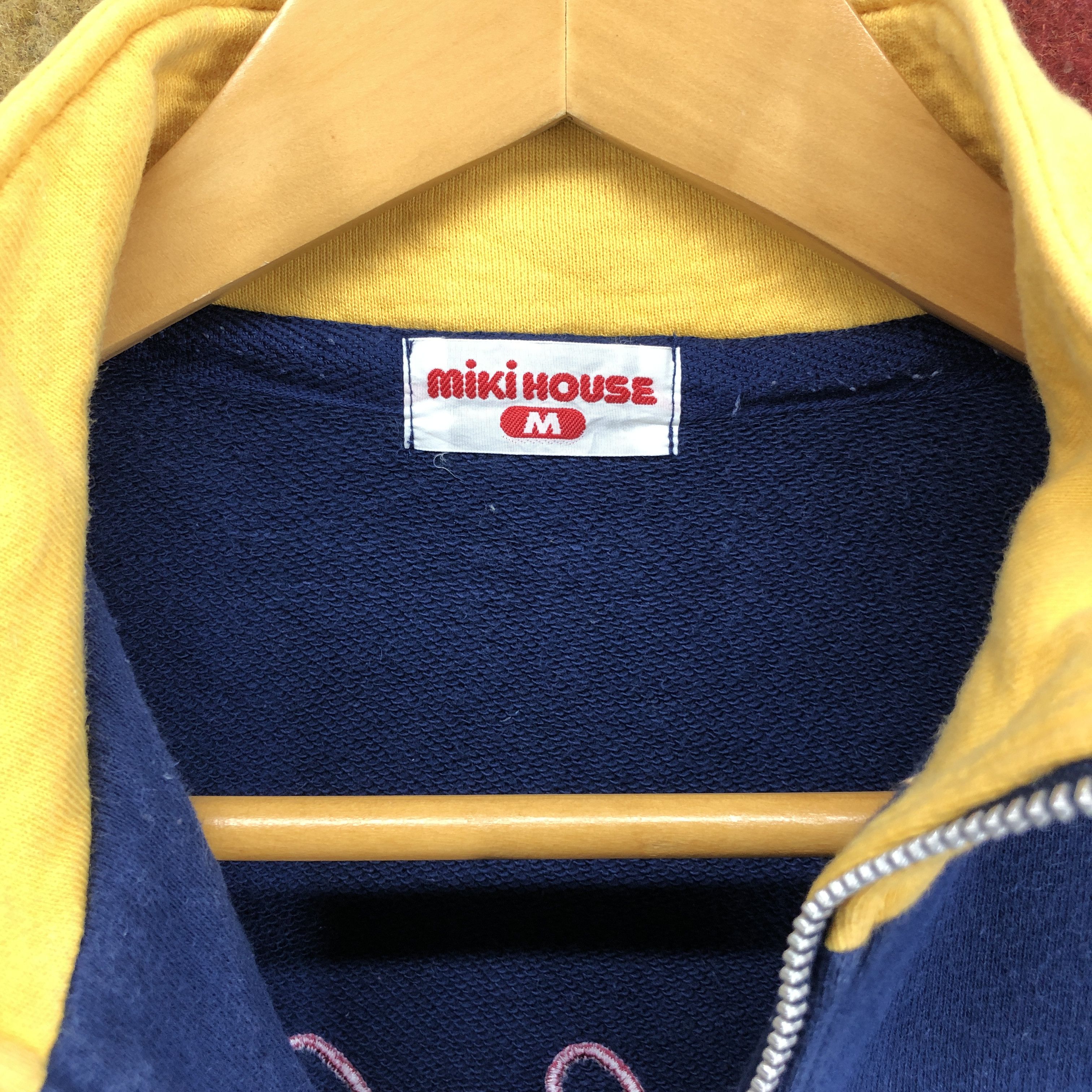 Japanese Brand MIKI HOUSE Turtle Neck Sweatshirt #0283/N Size US M / EU 48-50 / 2 - 7 Thumbnail