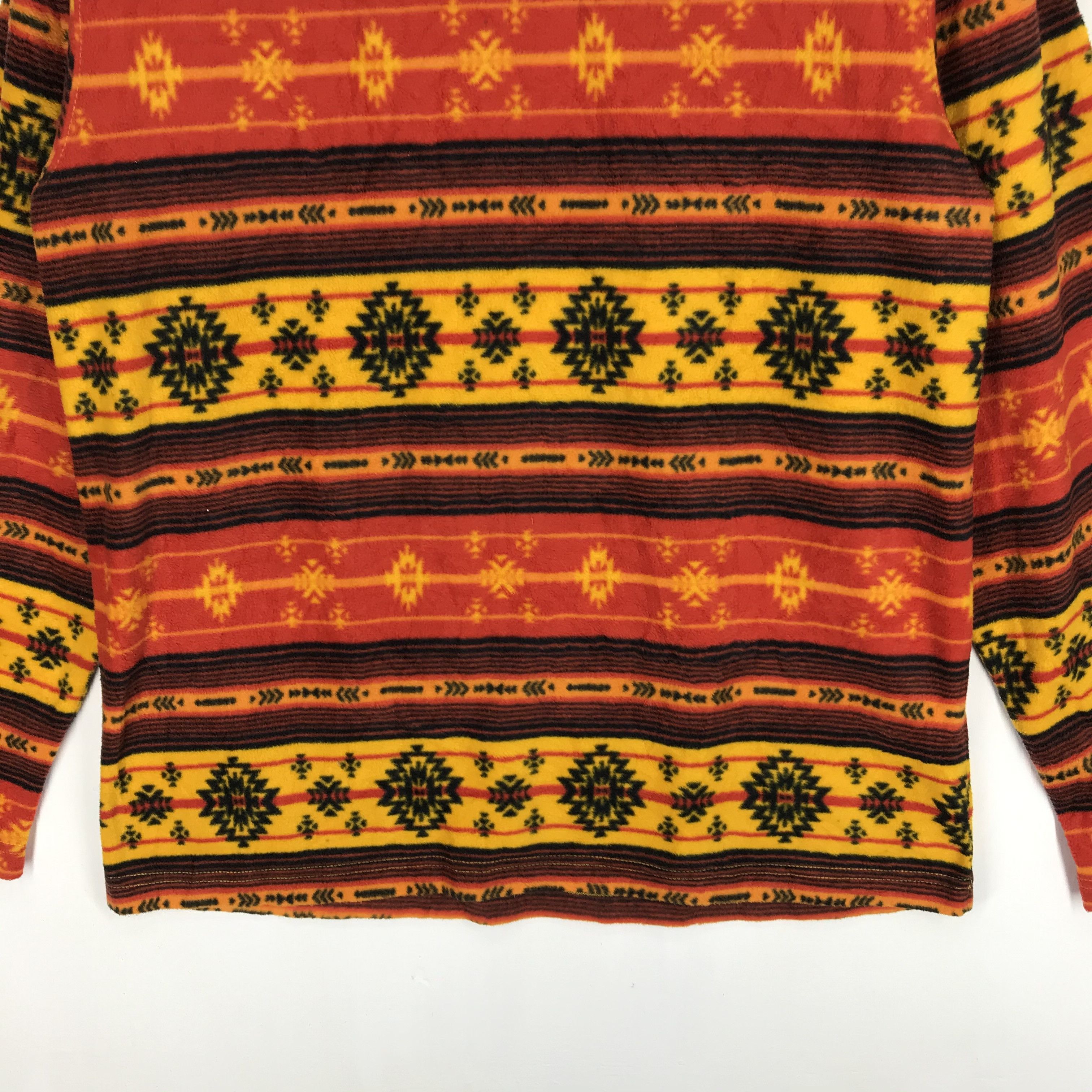 GU GU Crew Neck Fleece Aztec Design #2409-83 Size US M / EU 48-50 / 2 - 3 Thumbnail