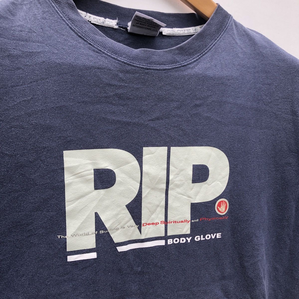 Body Glove BODY GLOVE California RIP Crew Neck T Shirt #0495-13 Size US M / EU 48-50 / 2 - 2 Thumbnail