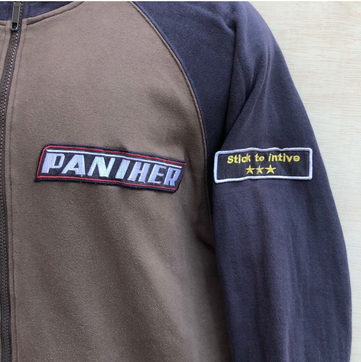 Japanese Brand STONE FREE PANTHER by STORM FREE Zipper Hoodie #0180-14 Size US M / EU 48-50 / 2 - 3 Thumbnail