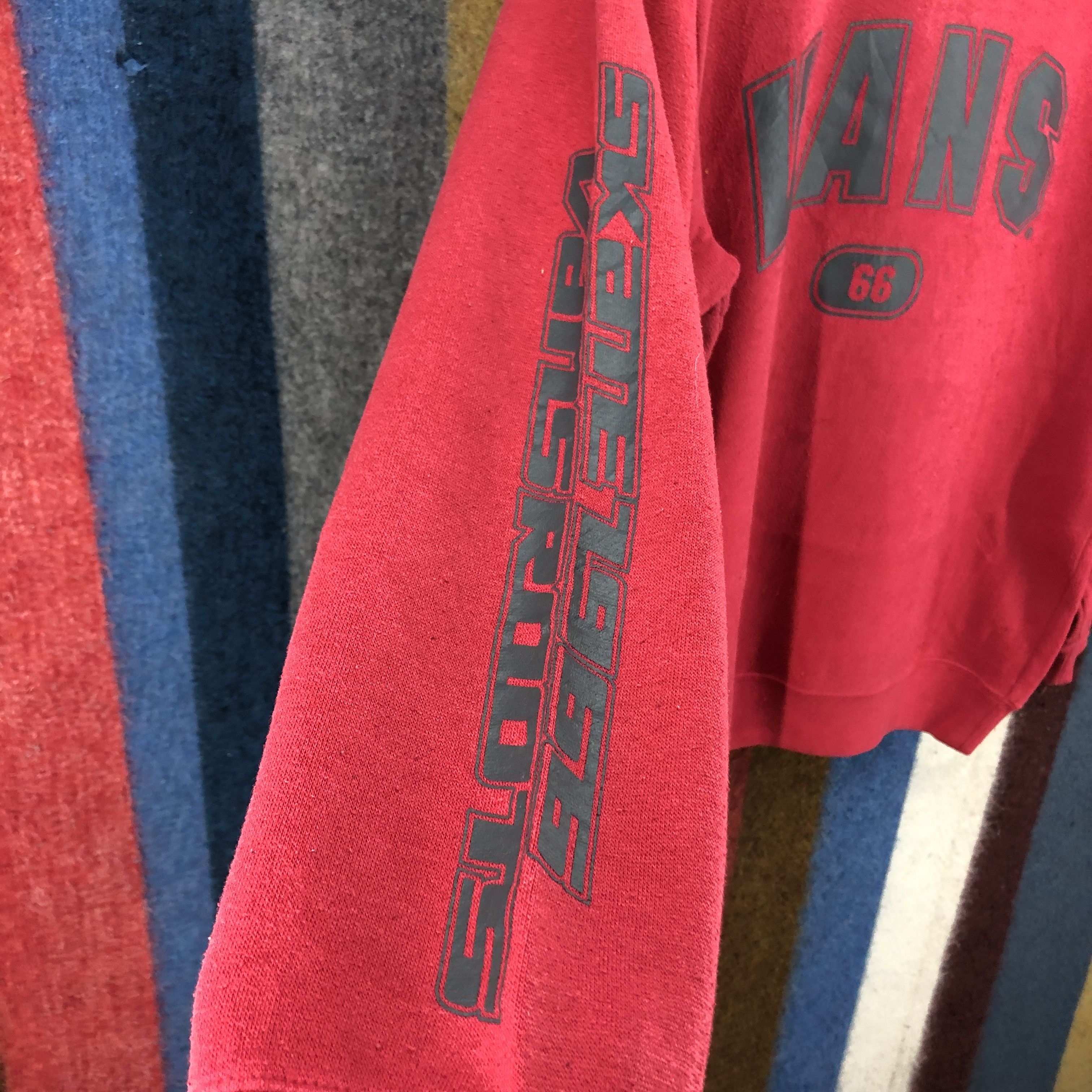 Vans VANS Crew Neck Sweatshirt #038-02 Size US M / EU 48-50 / 2 - 4 Thumbnail