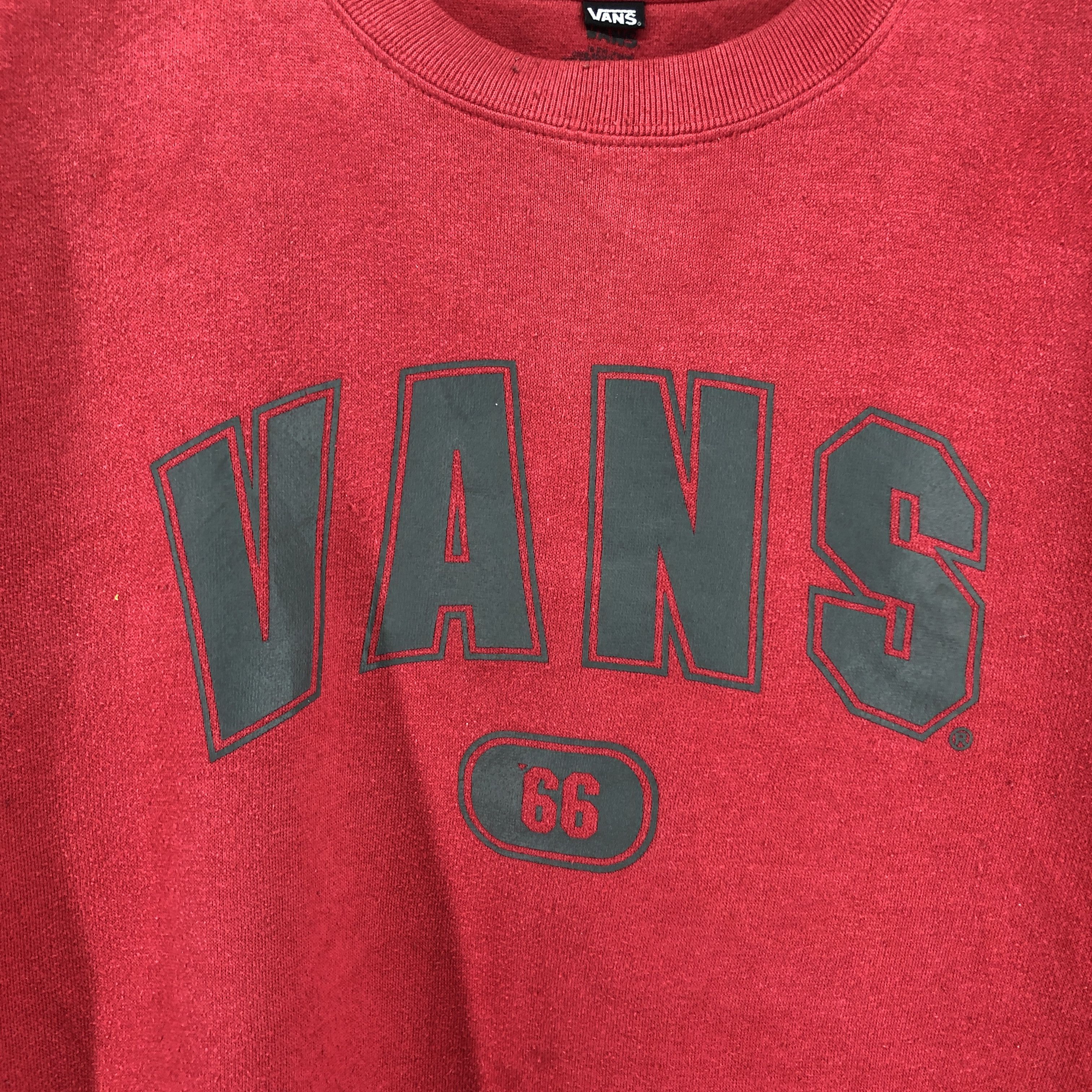 Vans VANS Crew Neck Sweatshirt #038-02 Size US M / EU 48-50 / 2 - 3 Thumbnail
