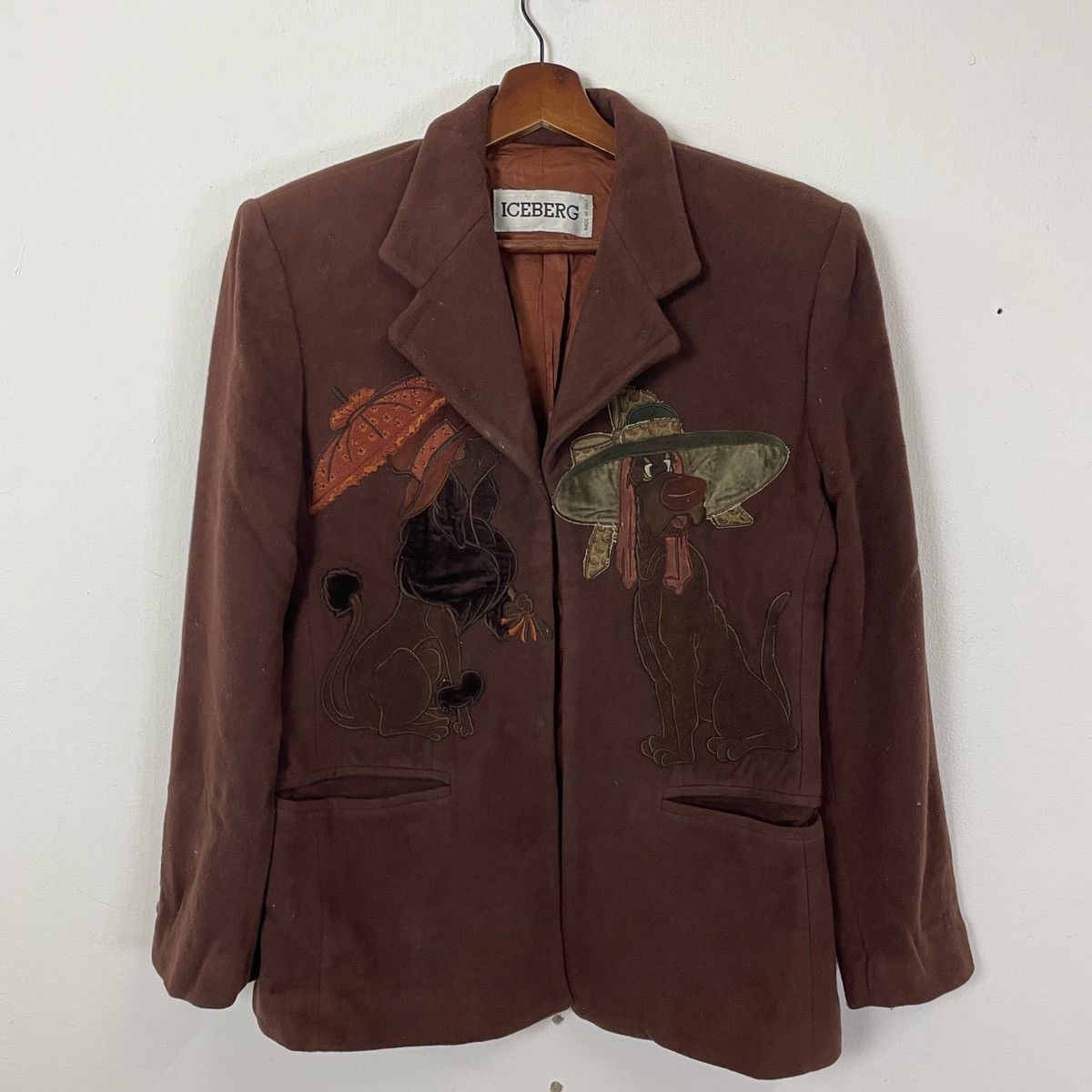 Habitat × Iceberg Vintage Iceberg Habitat Motive Coat Jacket Size US S / EU 44-46 / 1 - 1 Thumbnail