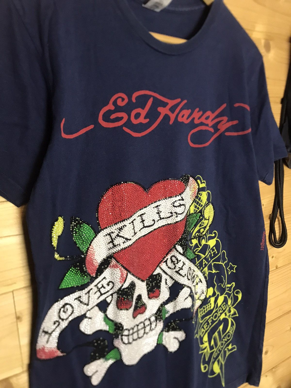 Ed Hardy Ed Hardy skull love kills slowly t-shirt Size US S / EU 44-46 / 1 - 3 Thumbnail