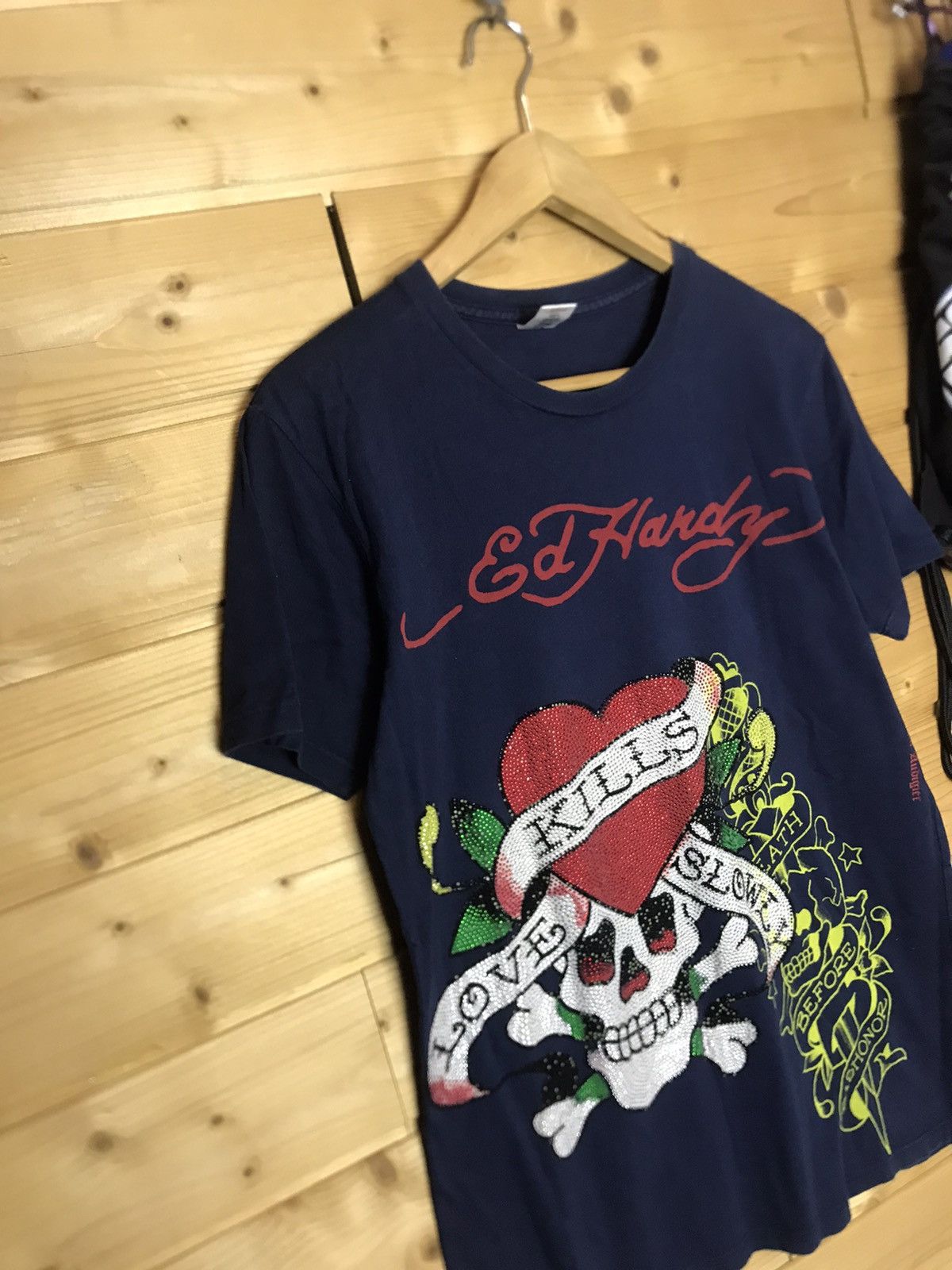 Ed Hardy Ed Hardy skull love kills slowly t-shirt Size US S / EU 44-46 / 1 - 2 Thumbnail