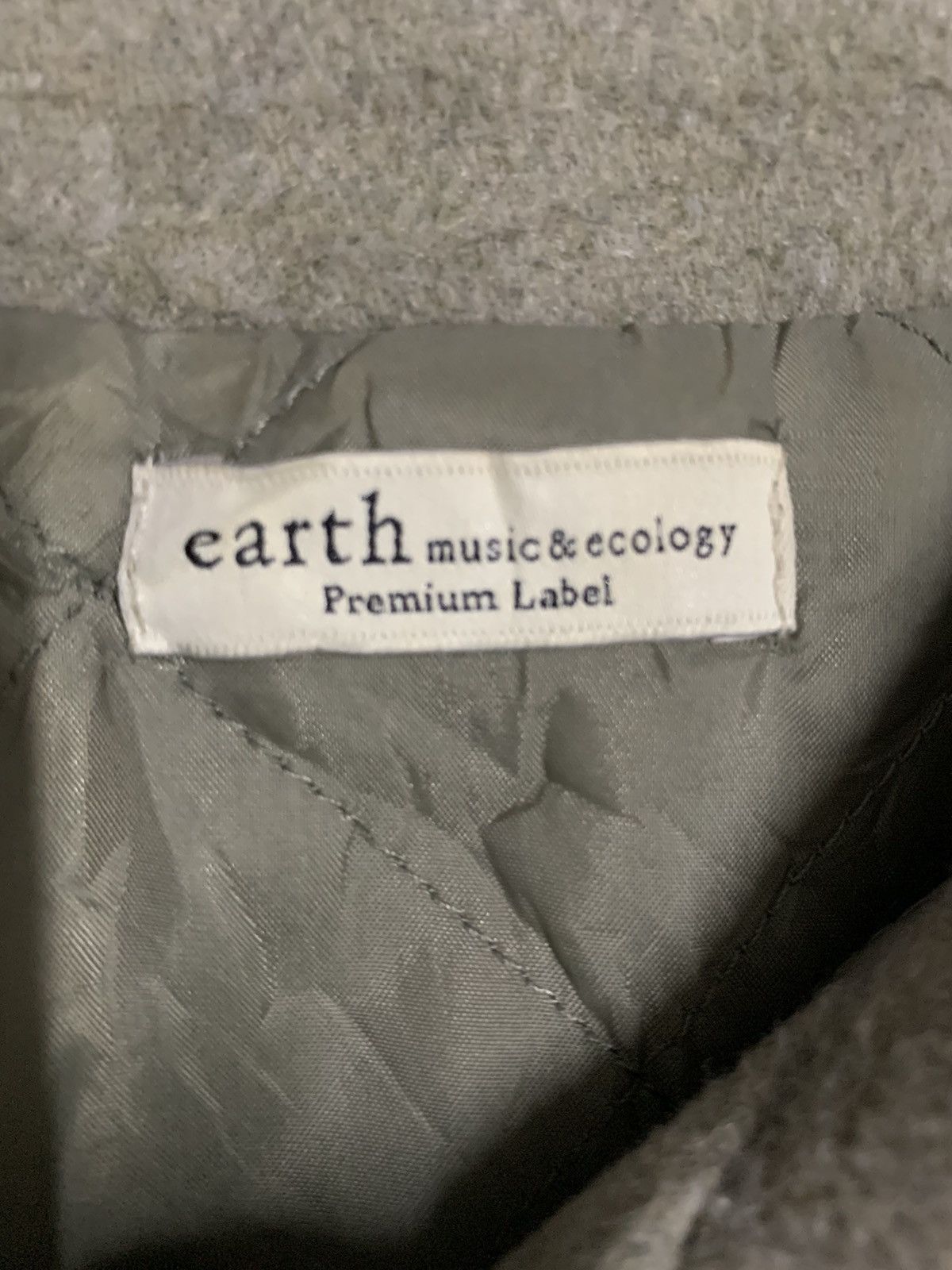 Japanese Brand Japanese Brand Earth Music & Ecology Oversized Wool Shacket Size XL / US 12-14 / IT 48-50 - 16 Thumbnail