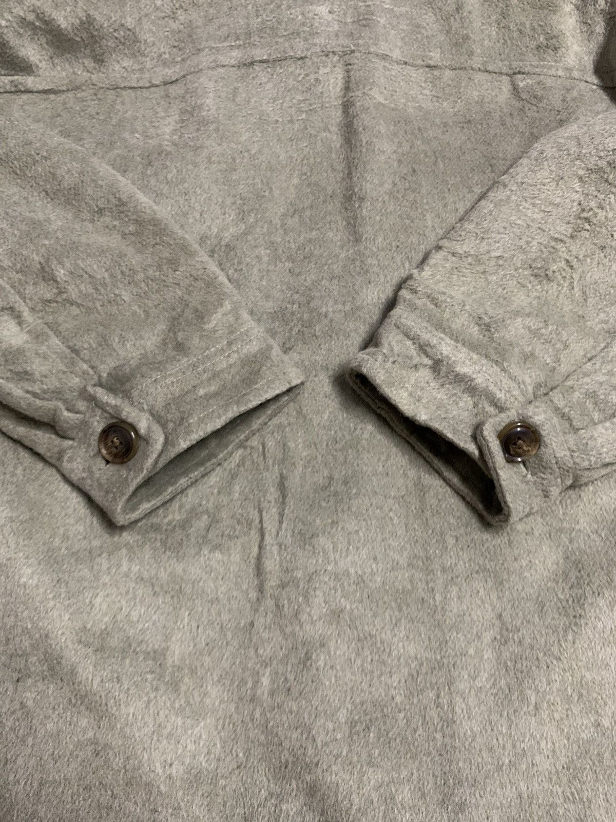 Japanese Brand Japanese Brand Earth Music & Ecology Oversized Wool Shacket Size XL / US 12-14 / IT 48-50 - 12 Thumbnail