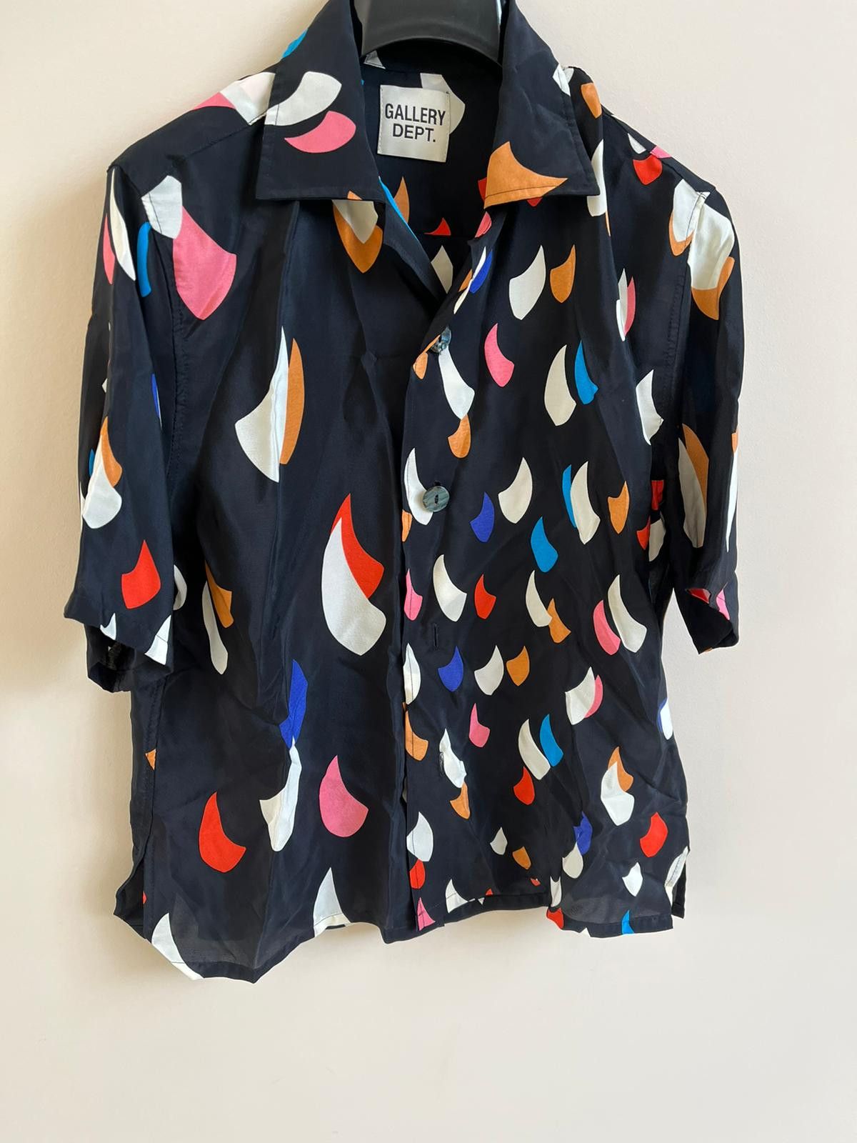 Gallery Dept. o1rshd1 Q:2 / Half Sleeve Button up SHirt in Black Color Size US S / EU 44-46 / 1 - 4 Thumbnail