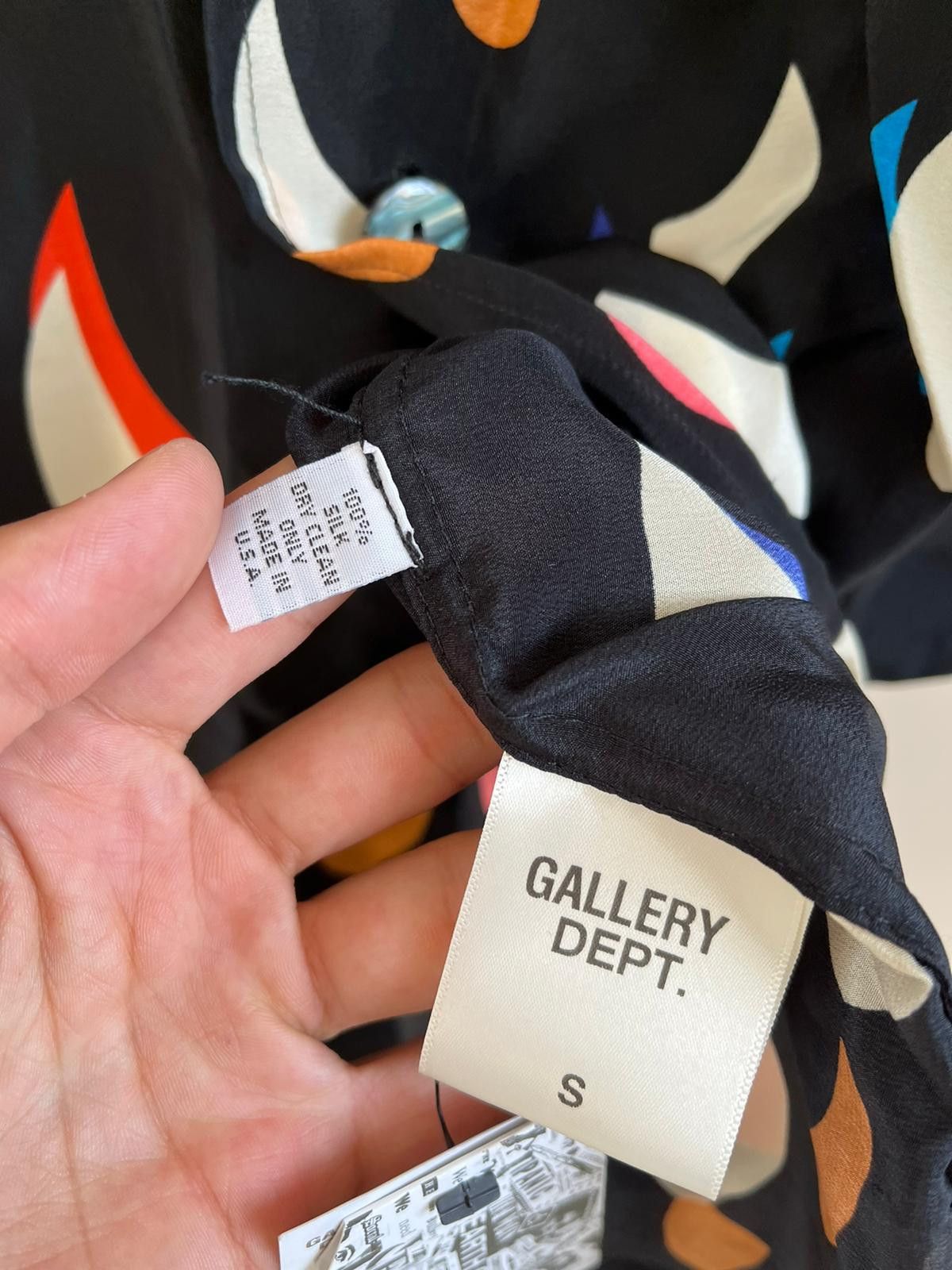 Gallery Dept. o1rshd1 Q:2 / Half Sleeve Button up SHirt in Black Color Size US S / EU 44-46 / 1 - 10 Thumbnail