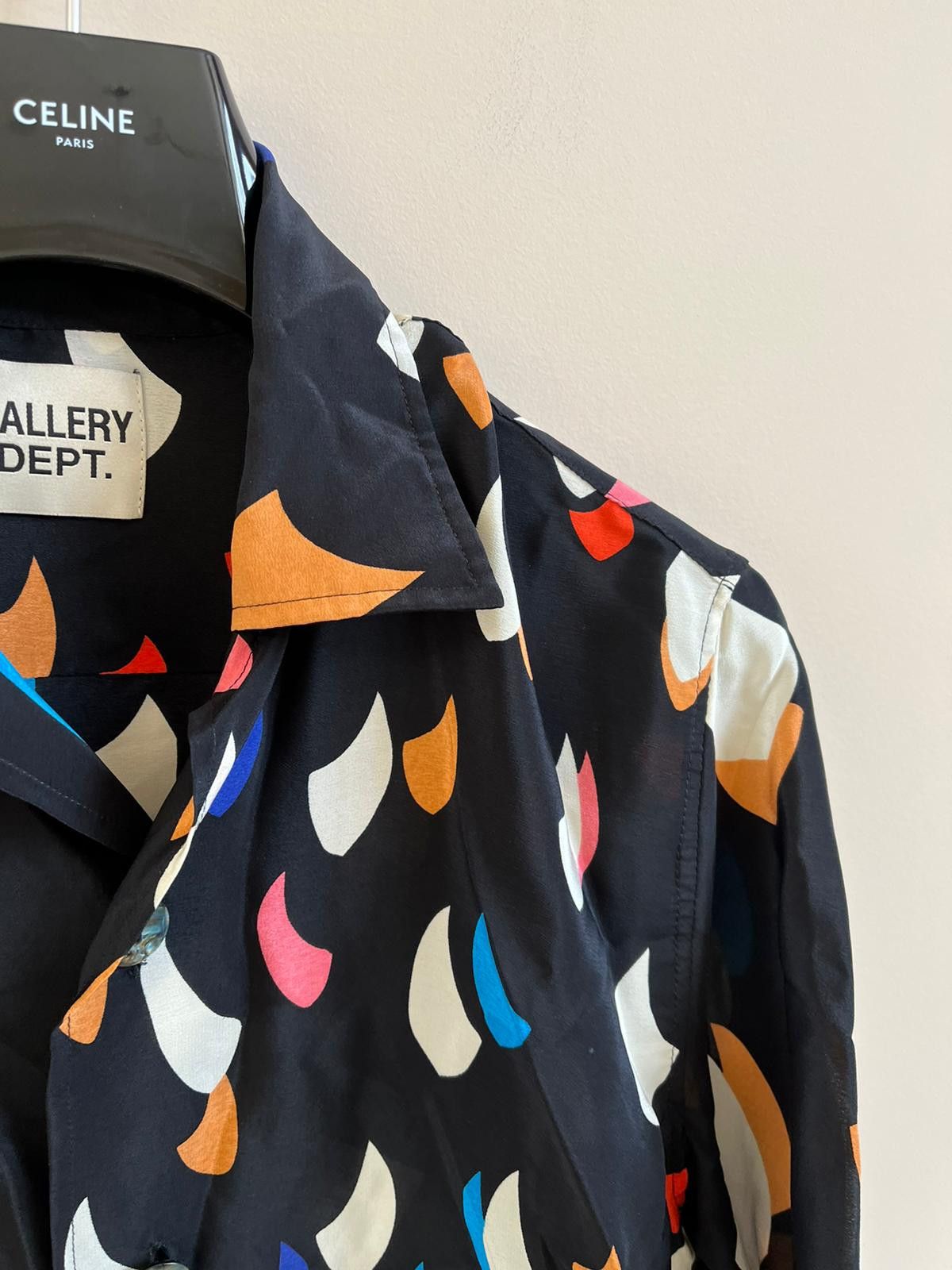 Gallery Dept. o1rshd1 Q:2 / Half Sleeve Button up SHirt in Black Color Size US S / EU 44-46 / 1 - 5 Thumbnail