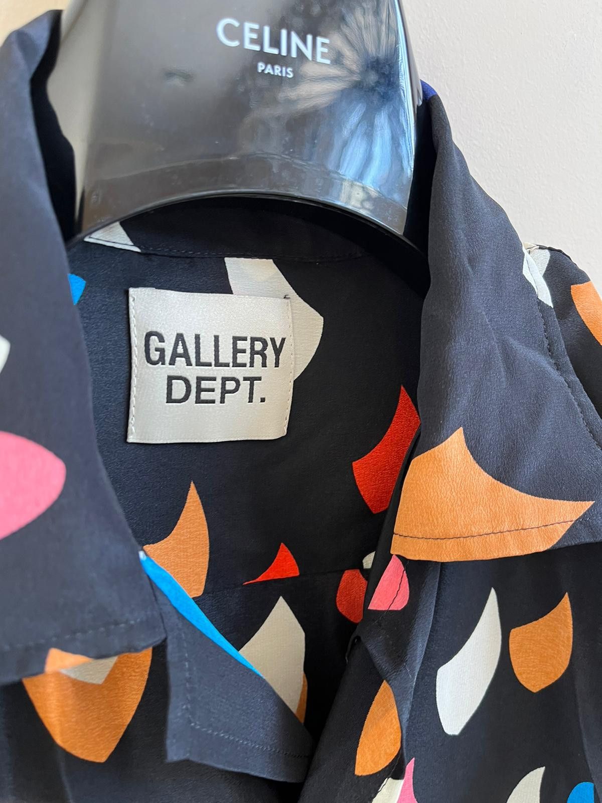 Gallery Dept. o1rshd1 Q:2 / Half Sleeve Button up SHirt in Black Color Size US S / EU 44-46 / 1 - 7 Thumbnail