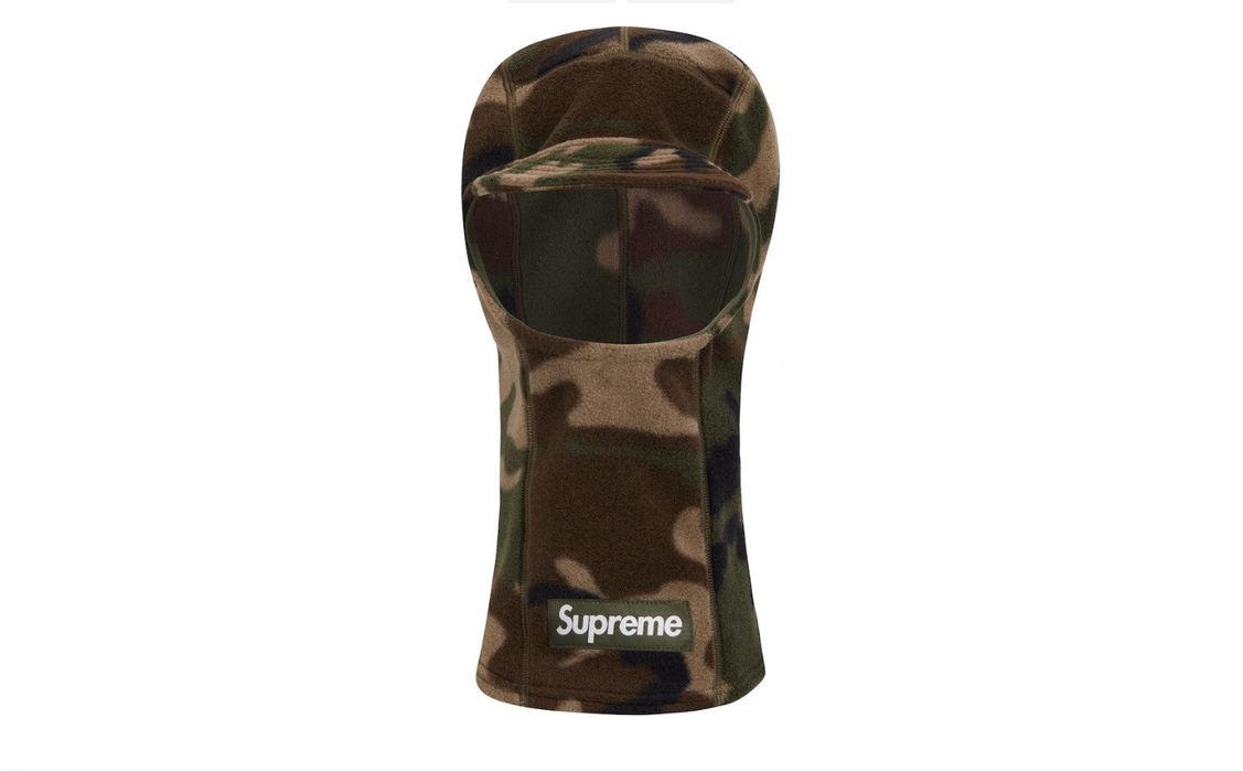 Supreme Supreme x Polartec® Brim Balaclava in Woodland Camo | Grailed