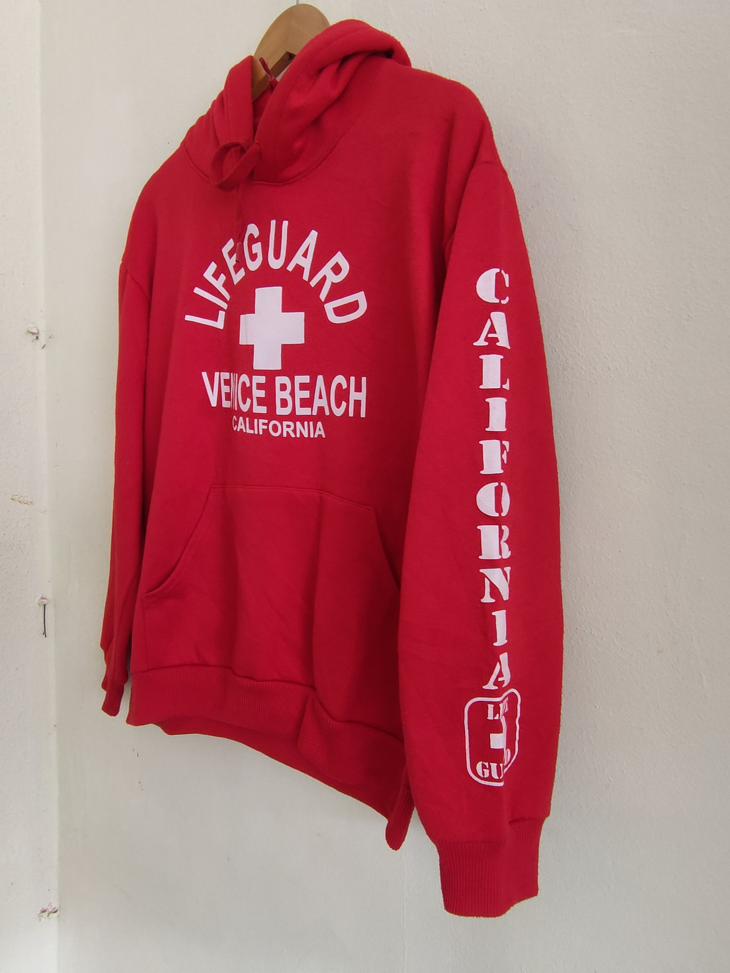 Vintage Vintage Life Guard Venice Beach California Hoodie Size US M / EU 48-50 / 2 - 4 Thumbnail