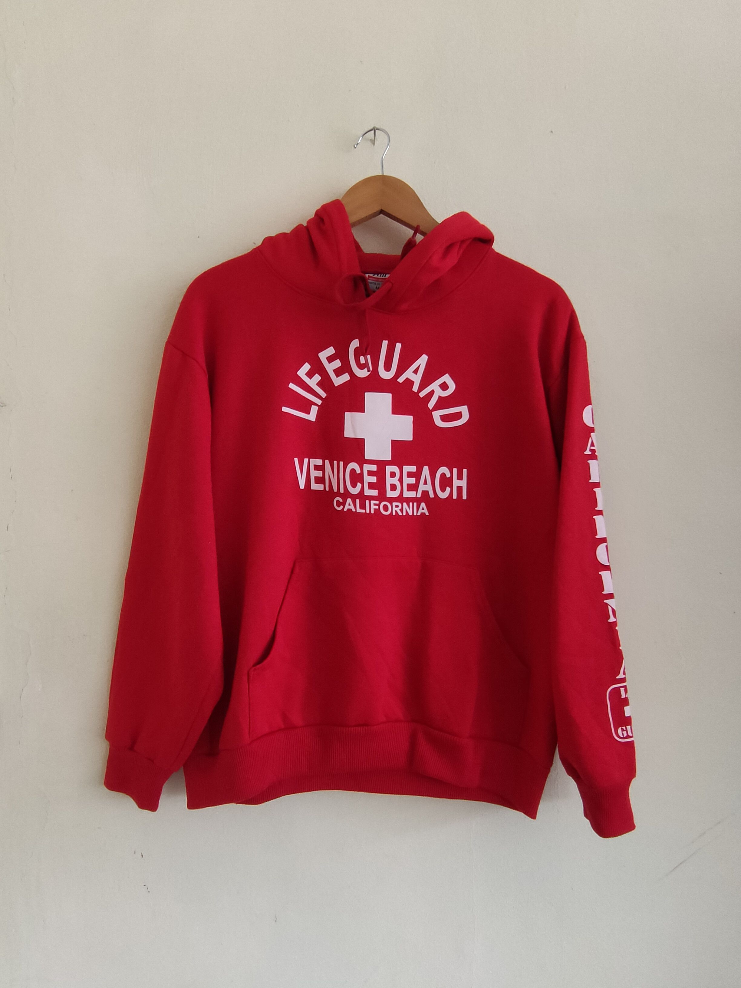 Vintage Vintage Life Guard Venice Beach California Hoodie Size US M / EU 48-50 / 2 - 1 Thumbnail