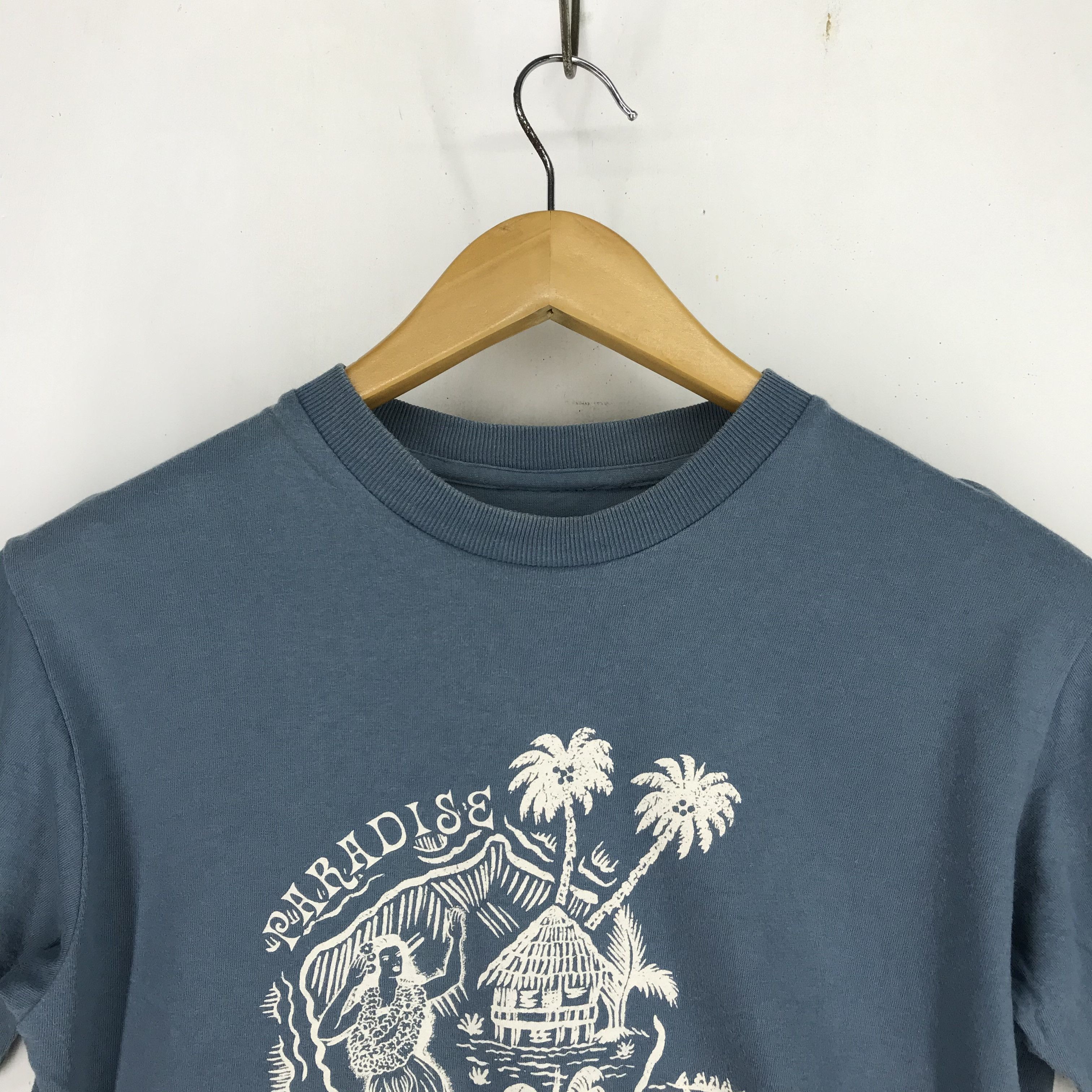 Maui and Sons PARADISE MAUI AND SONS Crew Neck T Shirt #2319-80 Size US S / EU 44-46 / 1 - 2 Thumbnail
