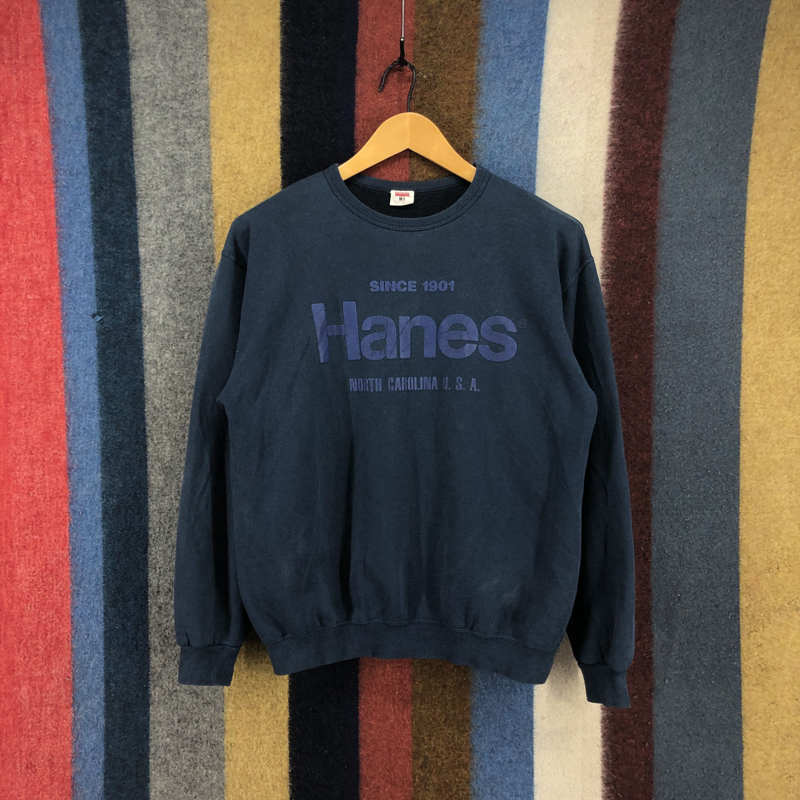 Hanes HANES NORTH CAROLINA Crew Neck Sweatshirt #0710/AE Size US M / EU 48-50 / 2 - 1 Thumbnail