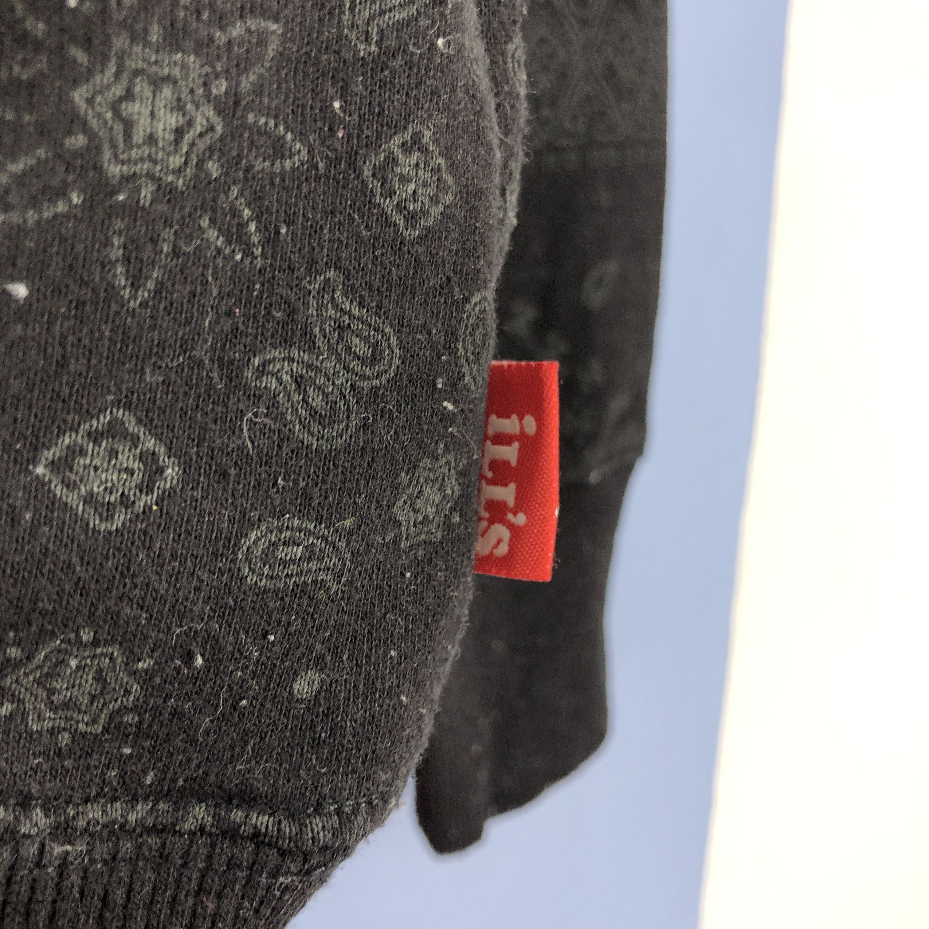Japanese Brand ILL'S Hoodie Pullove Paisley Design #0829/U Size US S / EU 44-46 / 1 - 7 Thumbnail