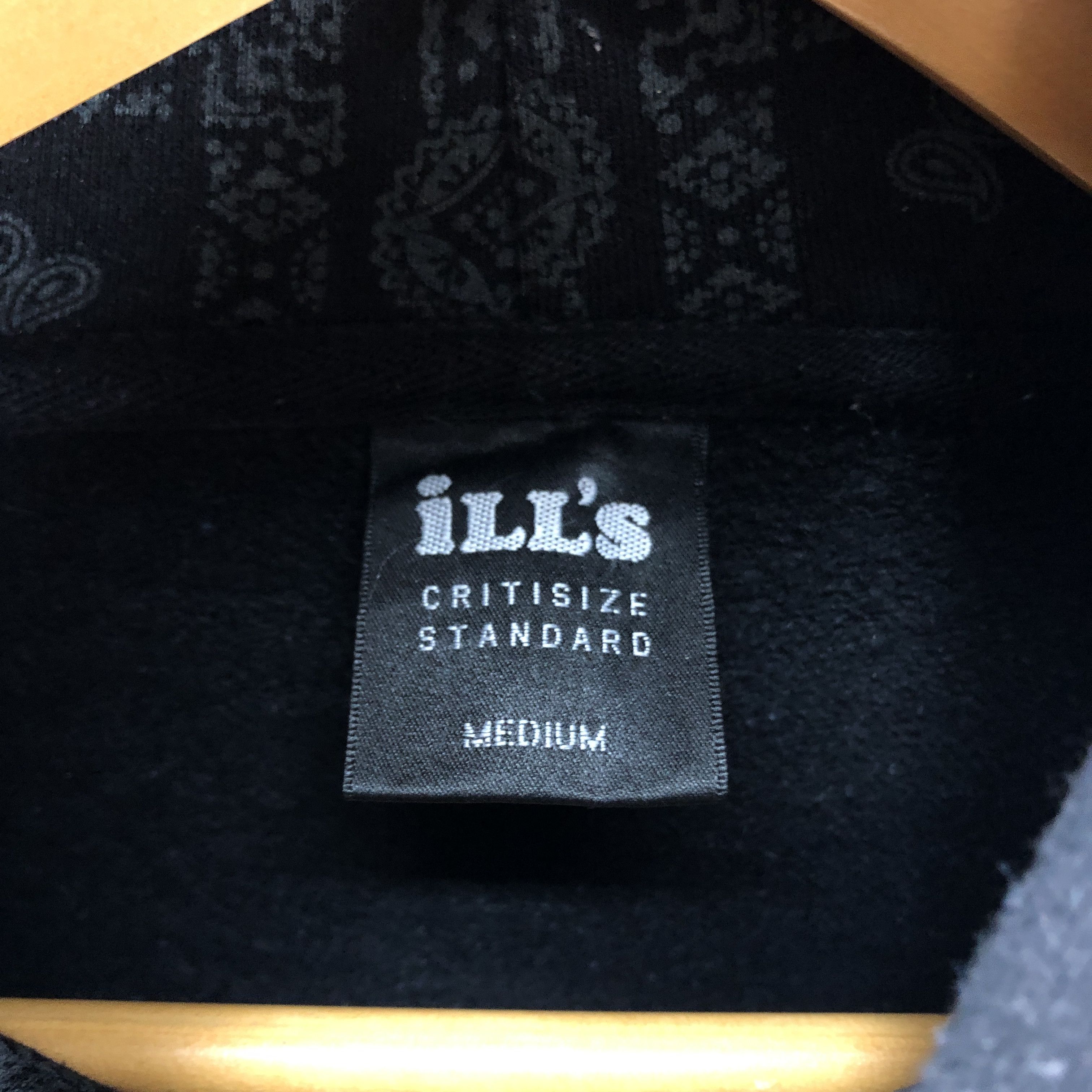 Japanese Brand ILL'S Hoodie Pullove Paisley Design #0829/U Size US S / EU 44-46 / 1 - 8 Thumbnail