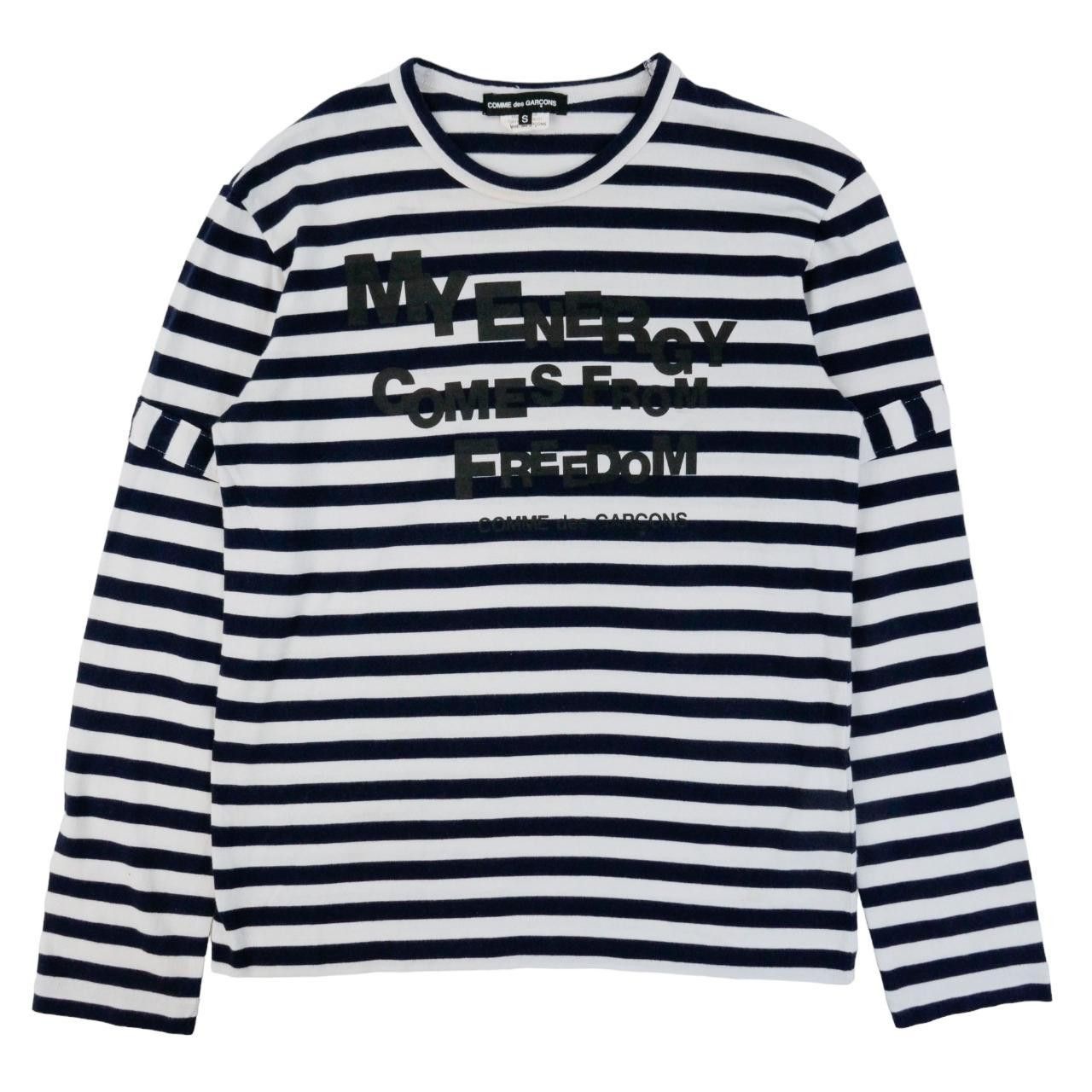 Vintage Comme des Garçons Striped Long Sleeve Size S - Main Image